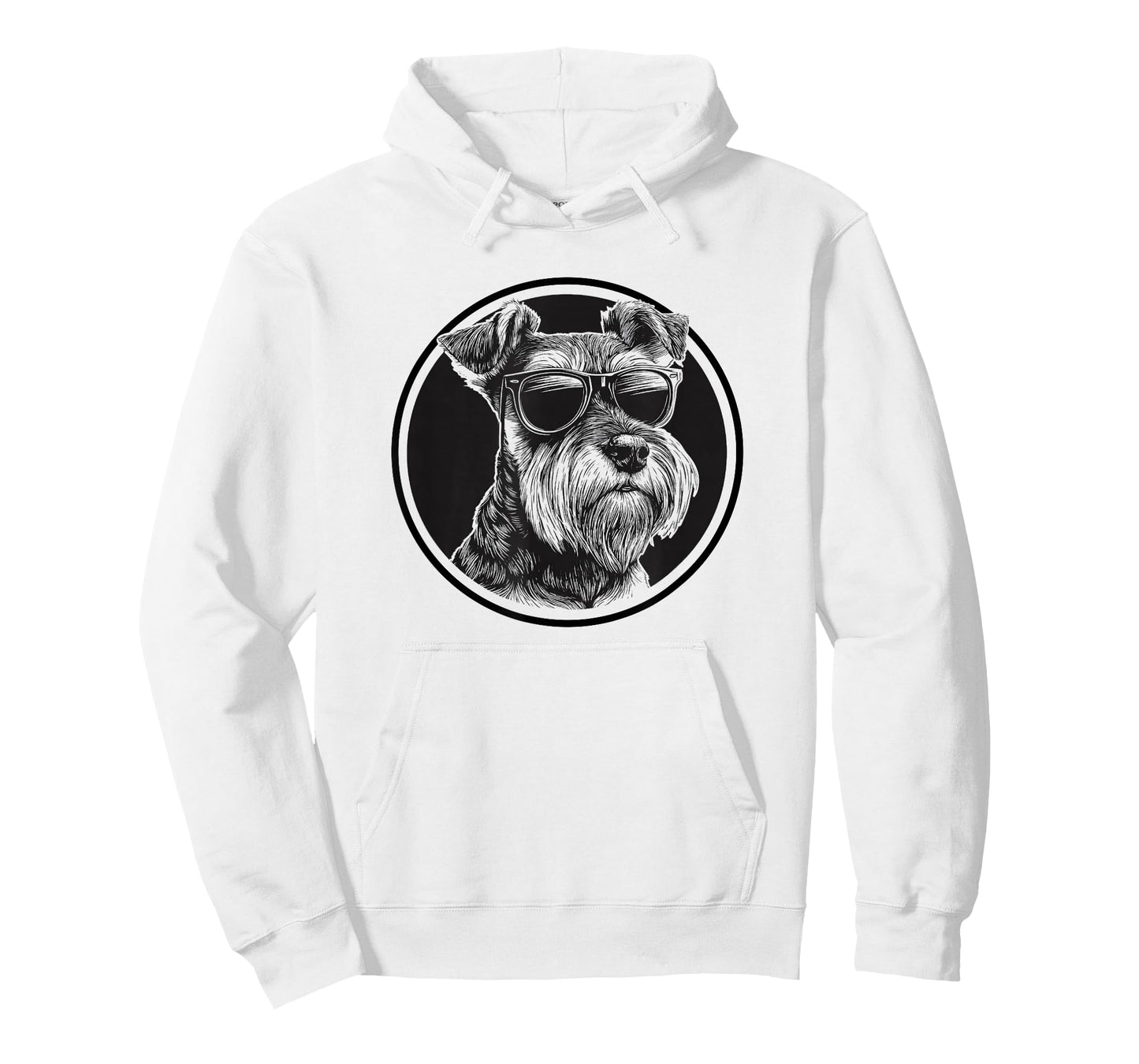 Funny Mens Womens Sunglasses Logo Miniature Schnauzer Lover T-Shirt