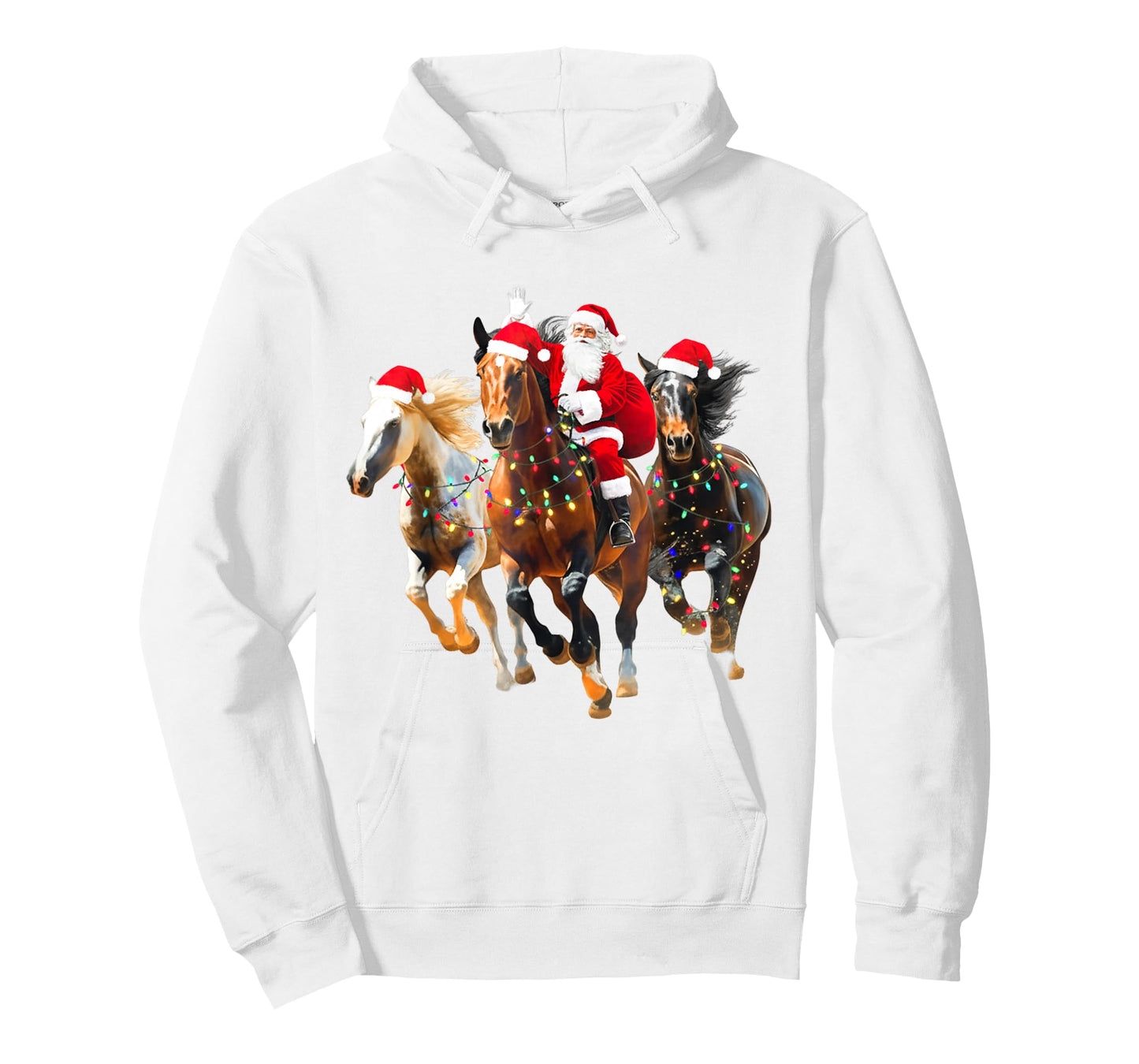 Merry Horsemas Funny Equestrian Christmas Animal Horse Moms T-Shirt