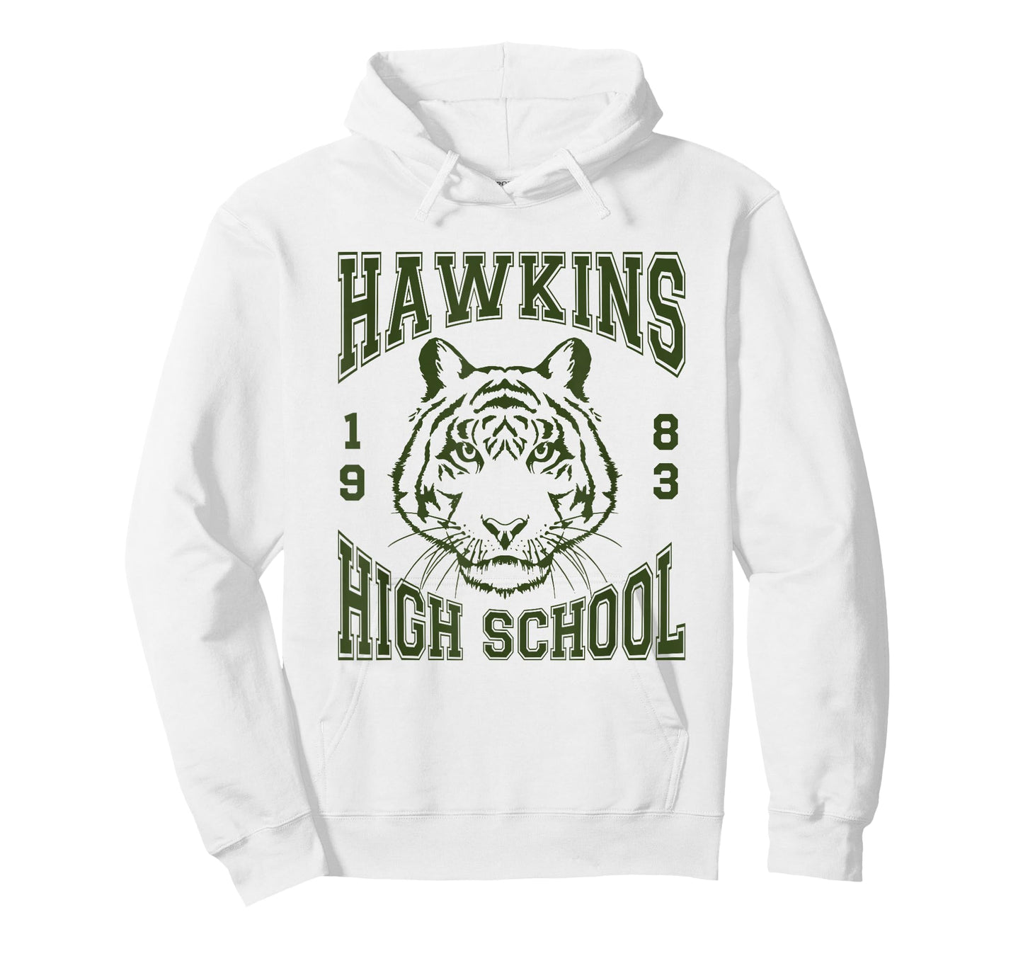 Stranger Things Hawkins High School Tiger 1983 T-Shirt