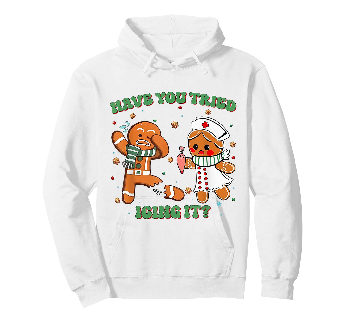 Funny Nurse Christmas, Have You Tried Icing It T-Shirt