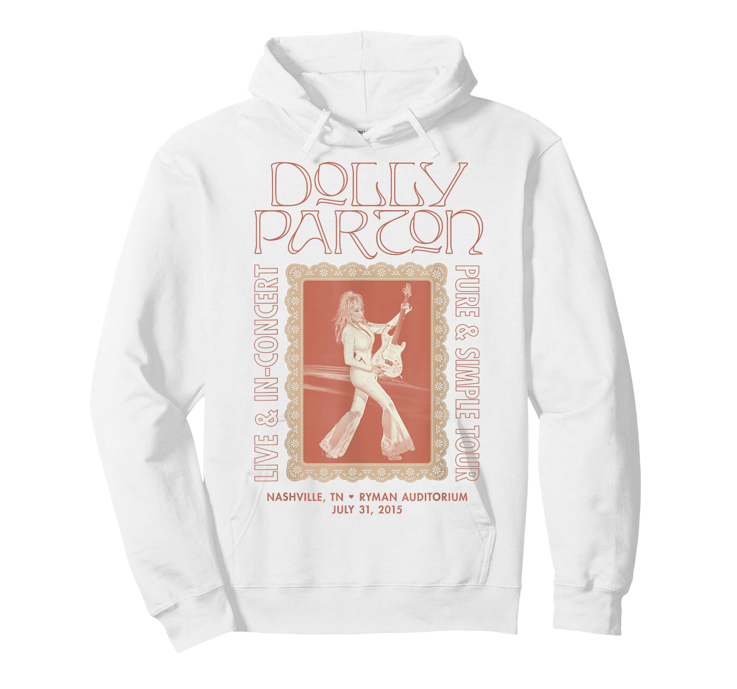 Dolly Parton Live & in-Concert Pure & Simple Tour Nashville T-Shirt