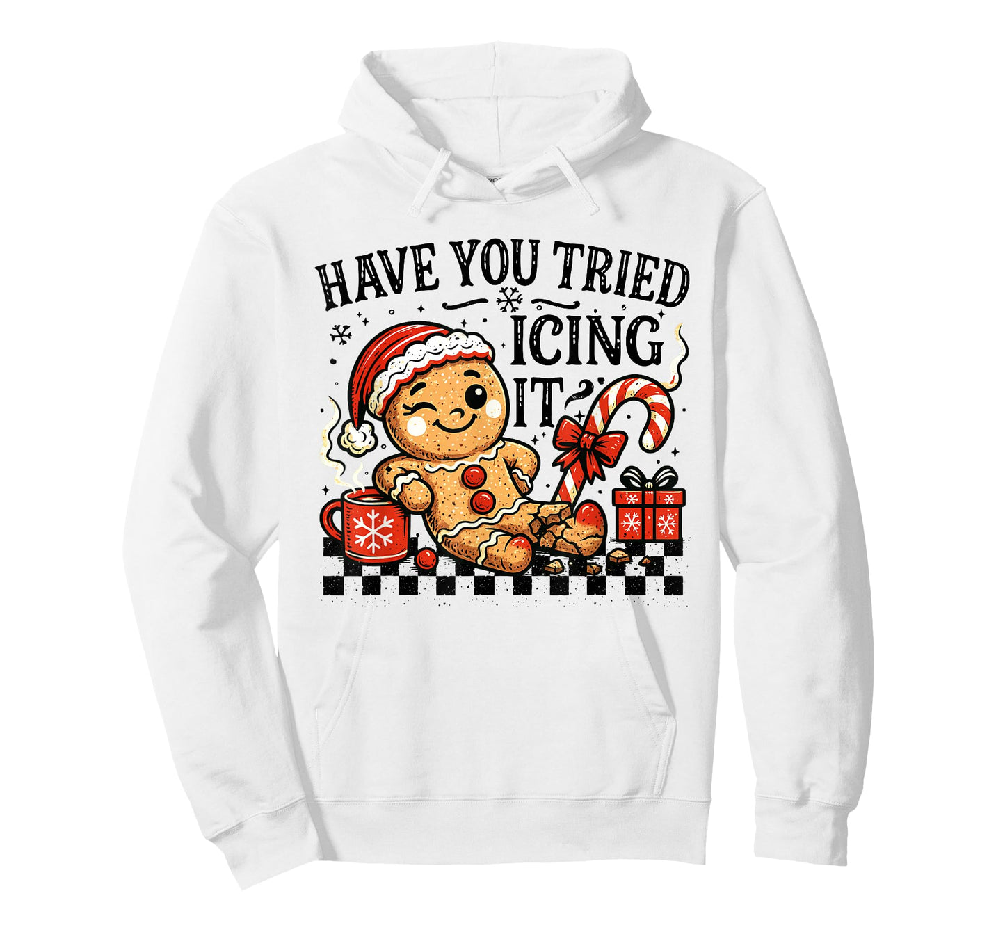 Have You Tried Icing It Gingerbread for Women Nurse Xmas T-Shirt