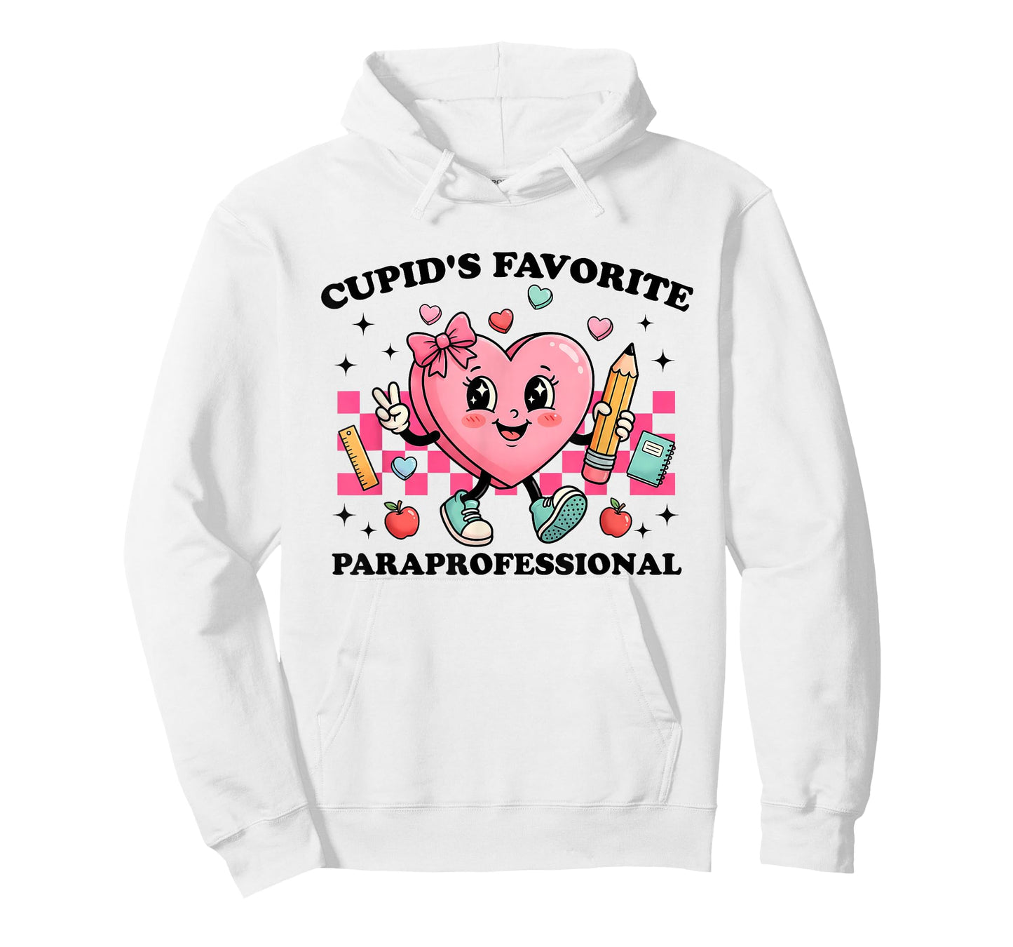 Cupid’s Favorite Paraprofessional Valentines Funny Cupid T-Shirt