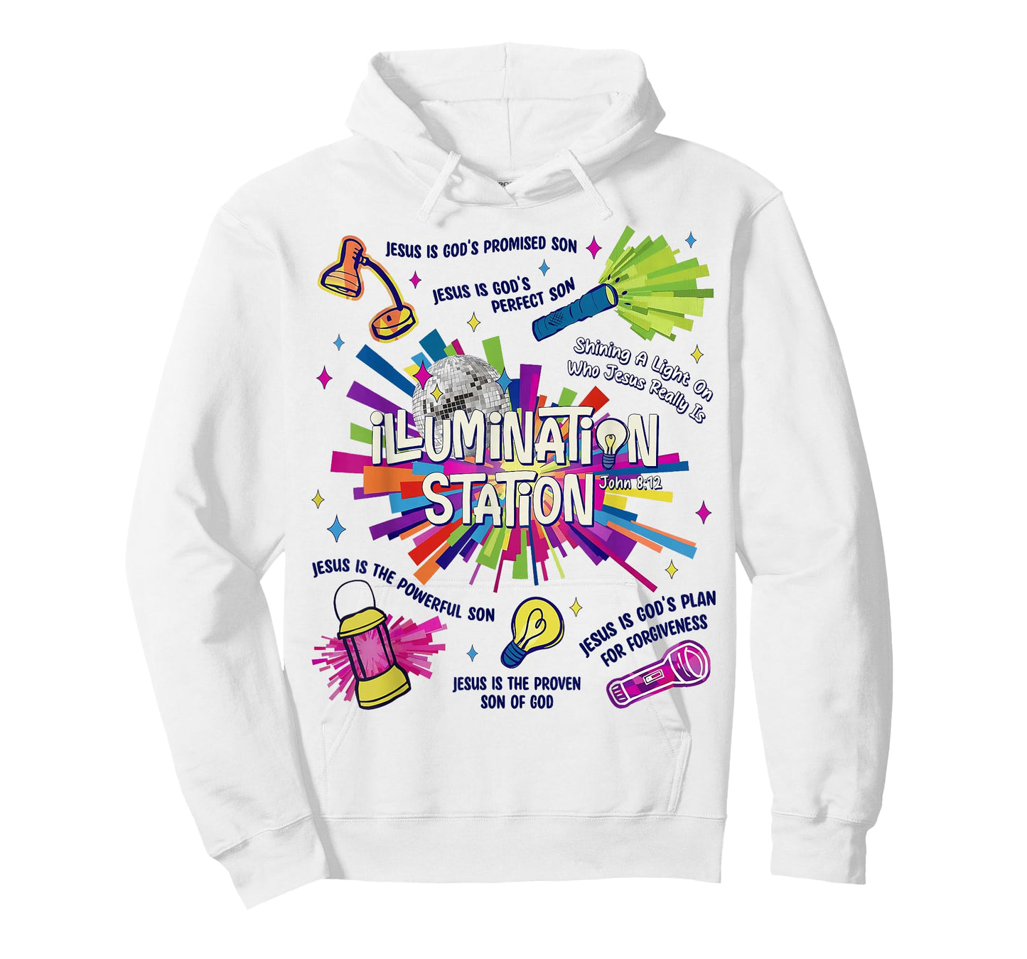 Illumination Station VBS 2026 Bible School Christian Lights T-Shirt