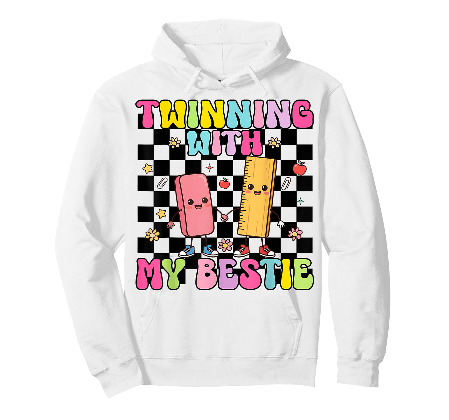 Twinning with My Bestie Spriit Week Matching Kids Girls T-Shirt