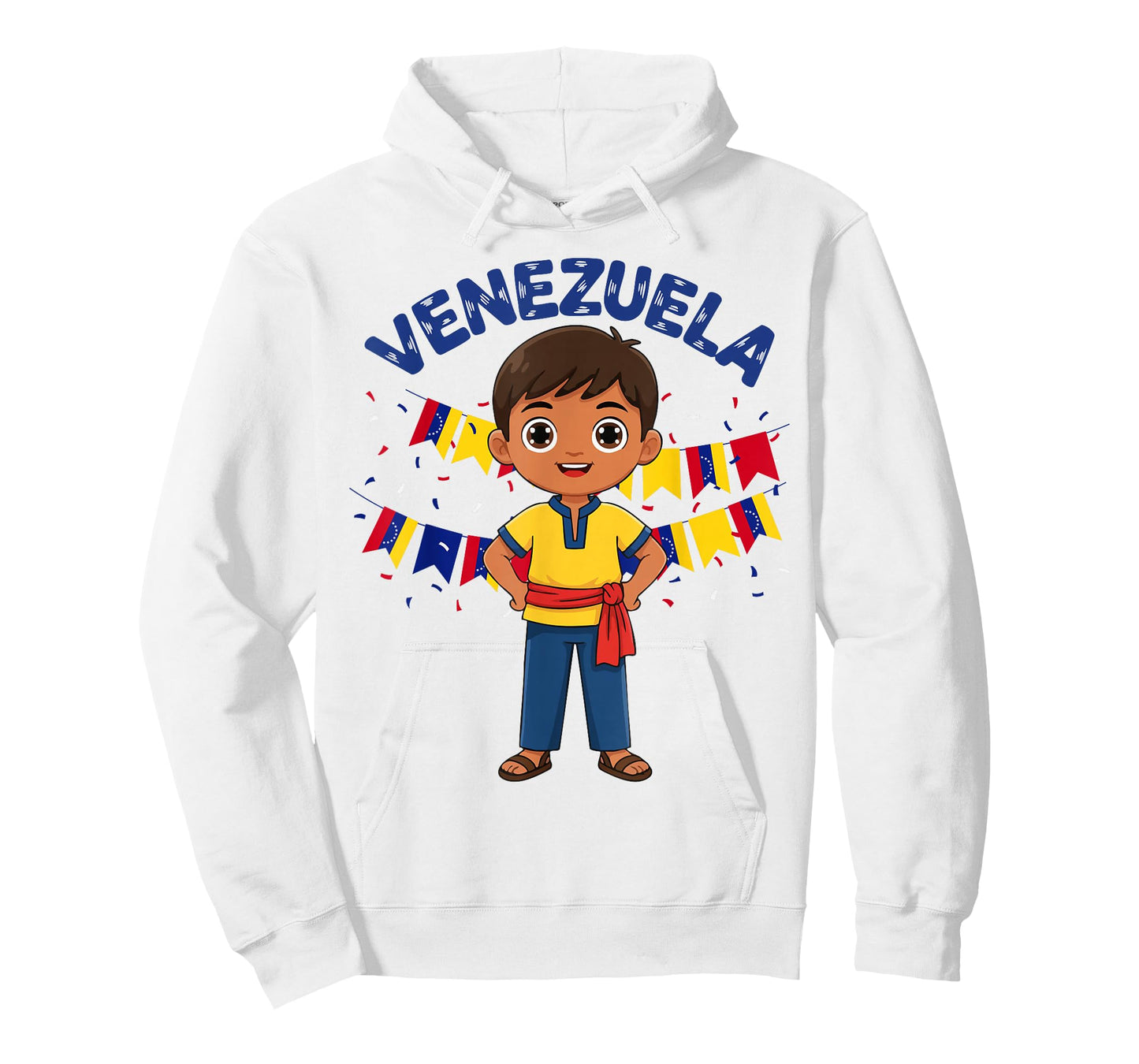 Venezuela Venezuelan Boy Traditional Outfit Wear Heritage T-Shirt