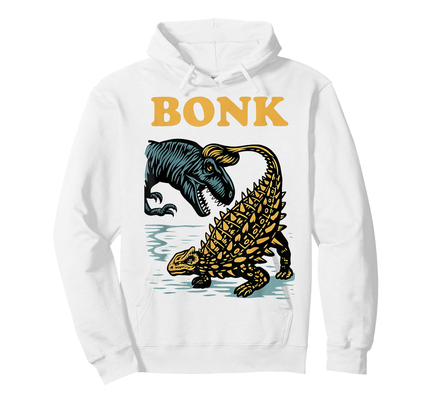 Funny Bonk Dinosaur Prehistoric Humor Ankylosaurus Dino T-Shirt