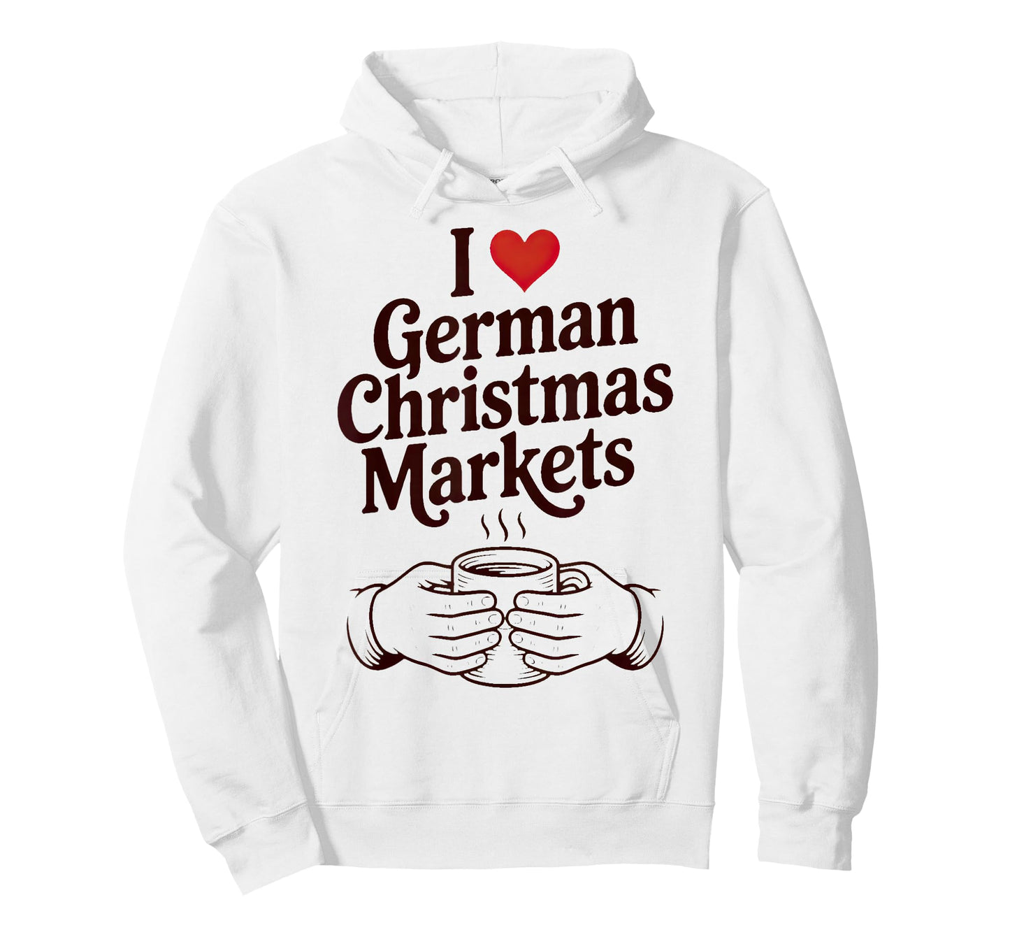 Advent Christkindlsmarkt I Love German Christmas Markets T-Shirt