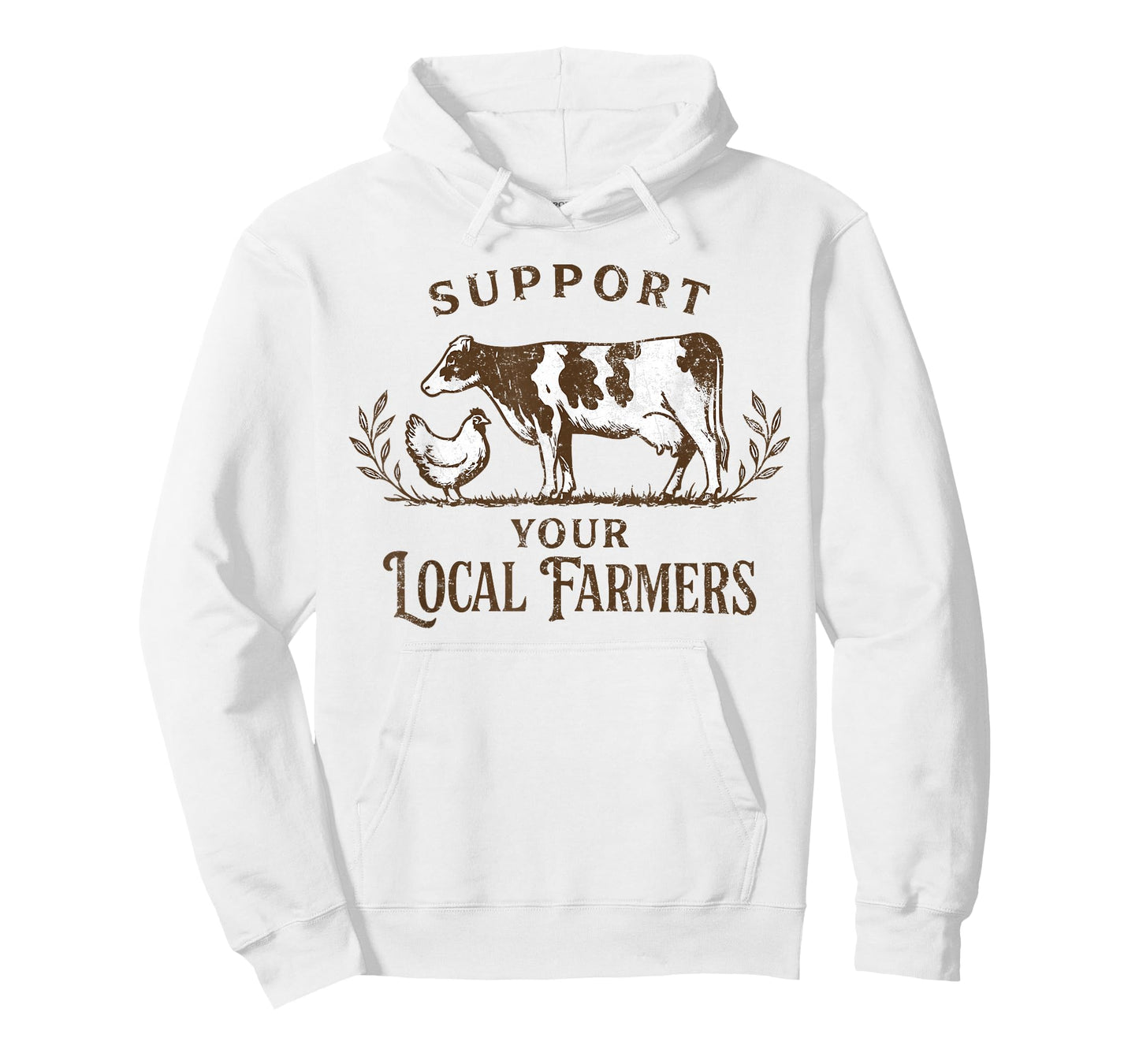 Support Your Local Farmers Funny Farmer Love Farming T-Shirt