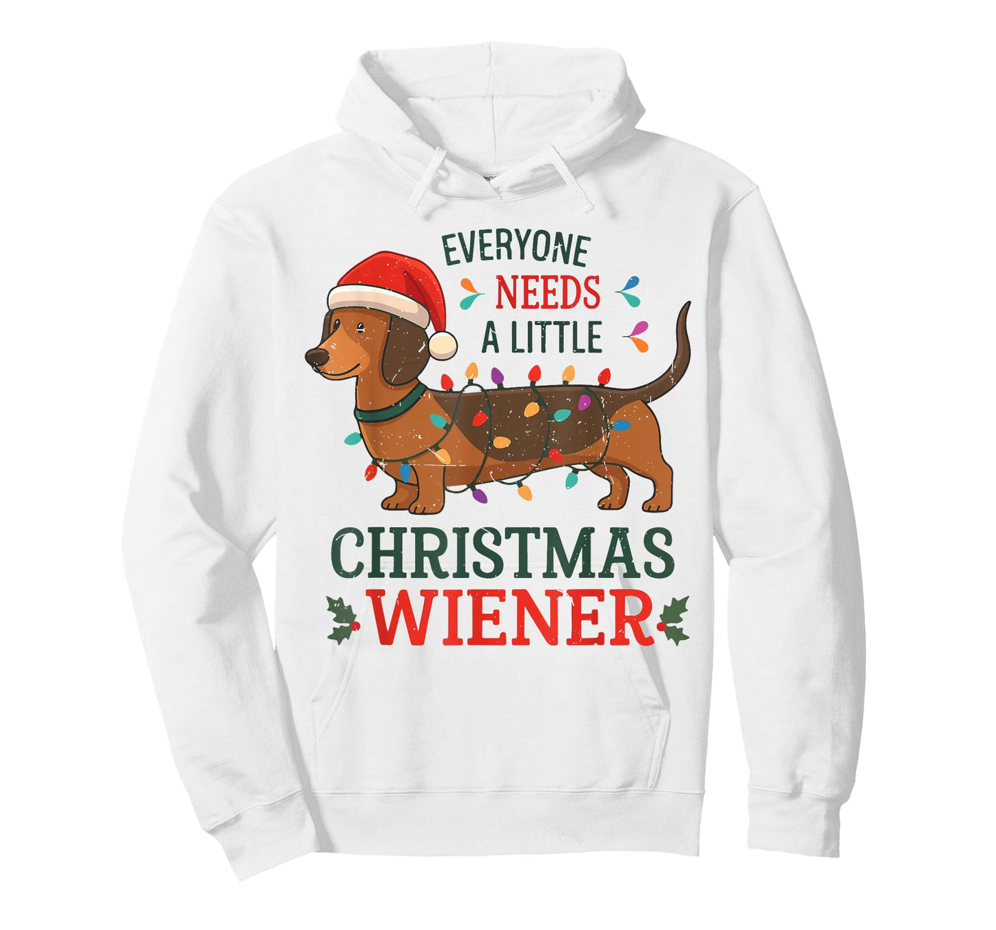 Everyone Need Weiner Dog Christmas Dachshund Pajamas Toddler T-Shirt