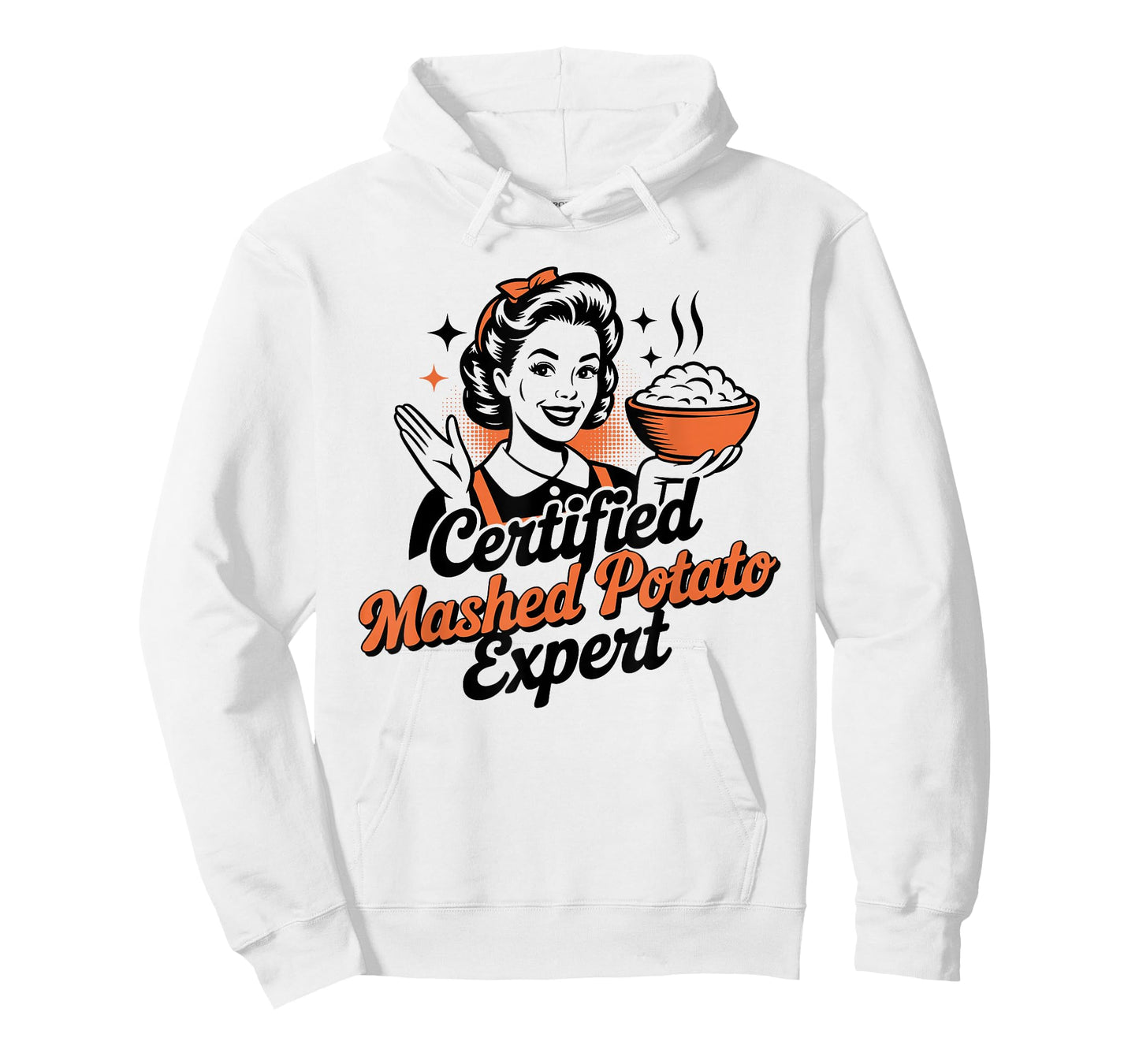 Funny Certified Mashed Potato Expert for Sweet Potato Lovers T-Shirt