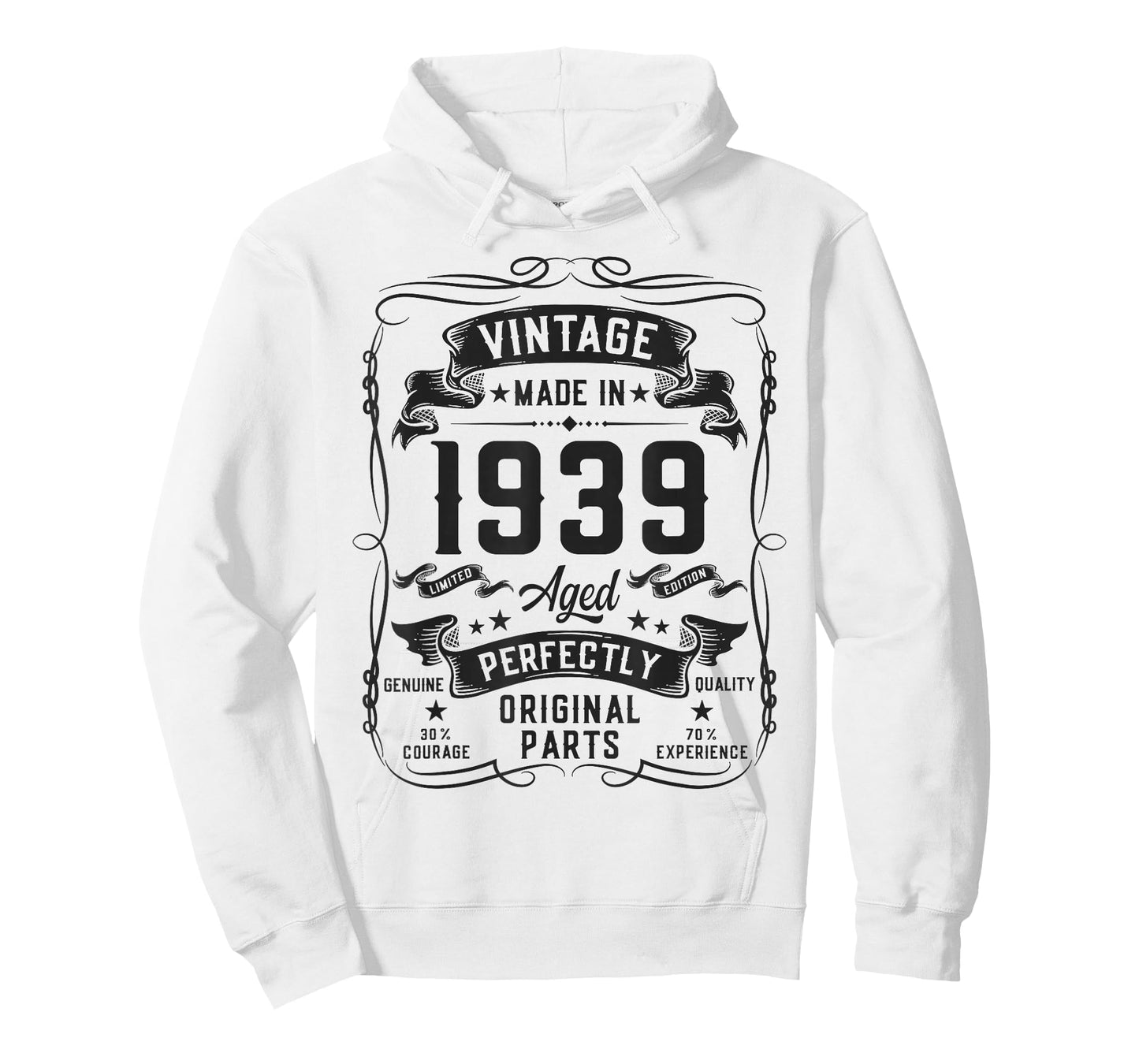Vintage 1939 87yr 87th Birthday Gifts for Men 87 Years Old T-Shirt