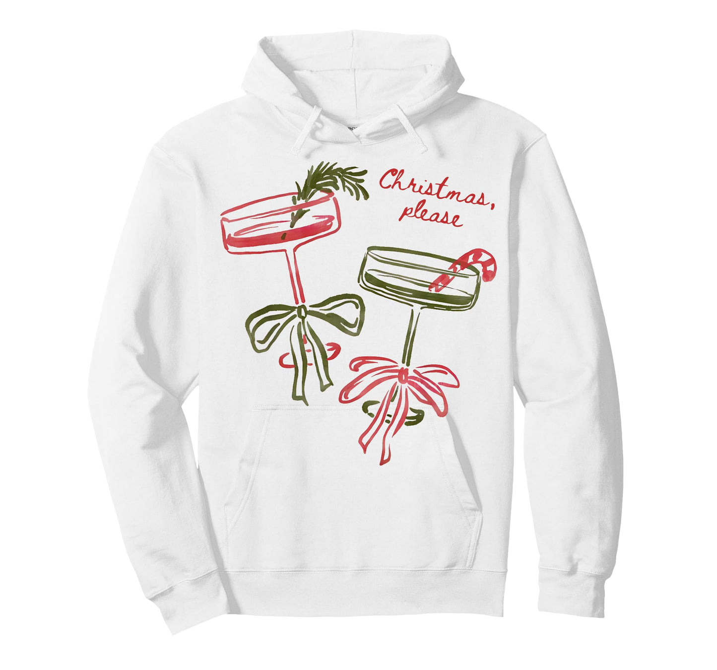 Martini Coquette Christmas Please Tini Bit Merry Girly Women T-Shirt