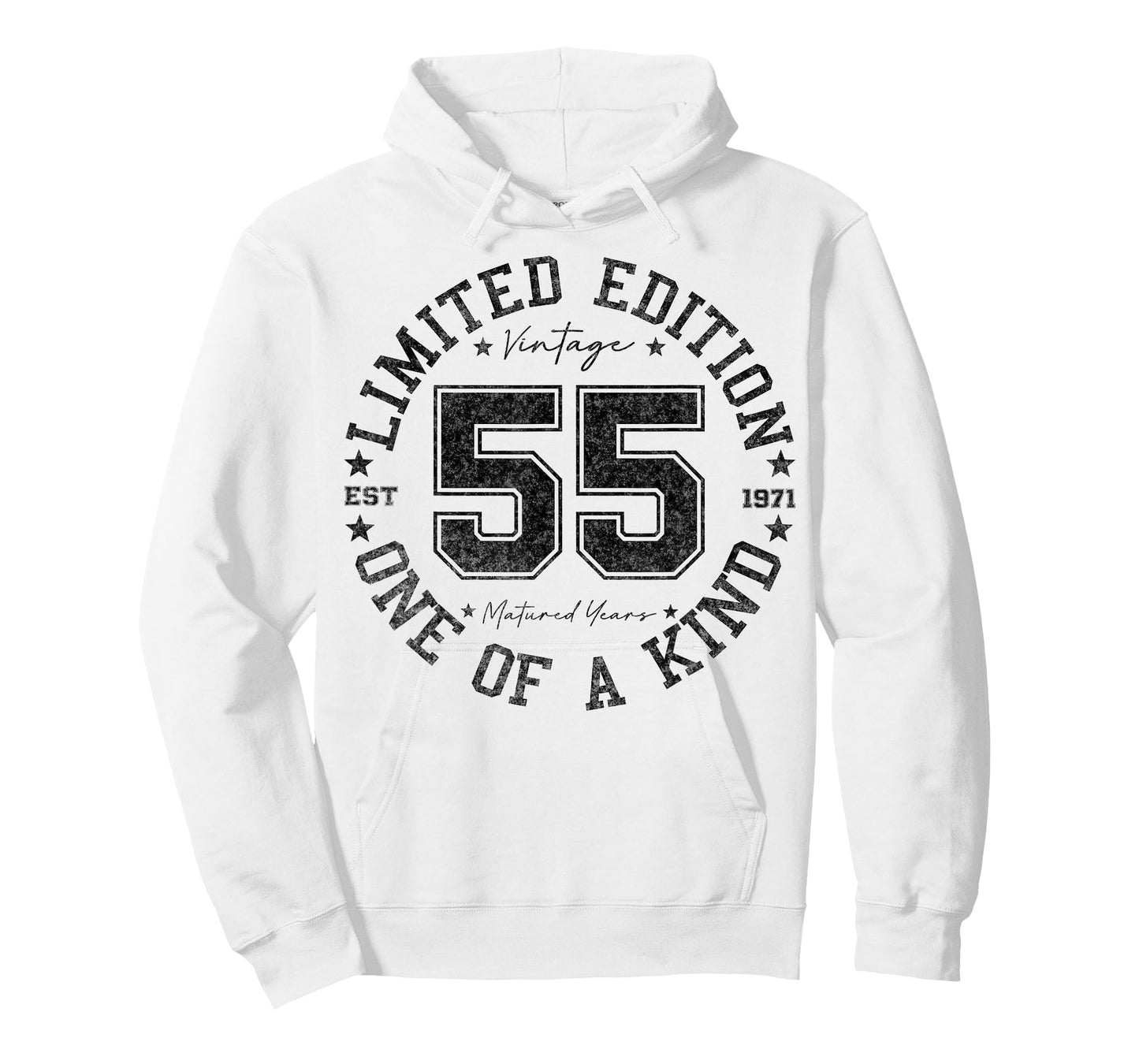 55 Year Old Gifts Vintage 1971 Limited Edition 55th Birthday T-Shirt