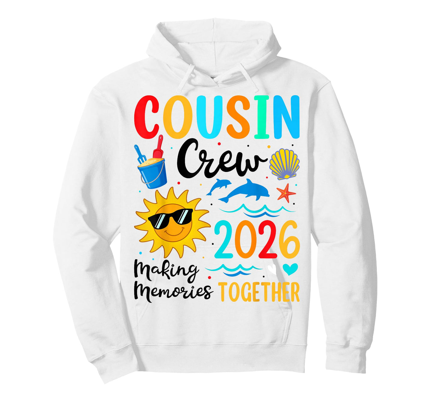 Cousin Crew 2026 Summer Vacation Beach Family Trip Matching T-Shirt