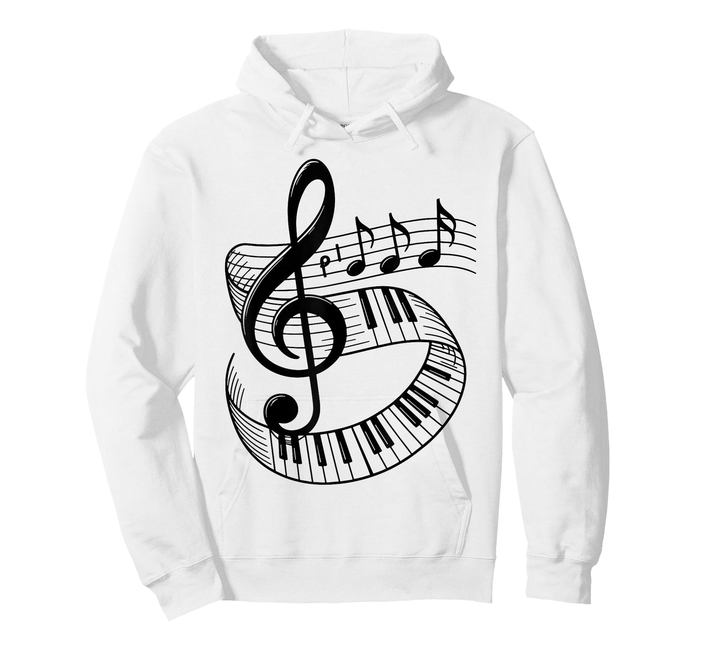 Pianist Music Note Treble Clef Piano Player Keyboard Teacher T-Shirt