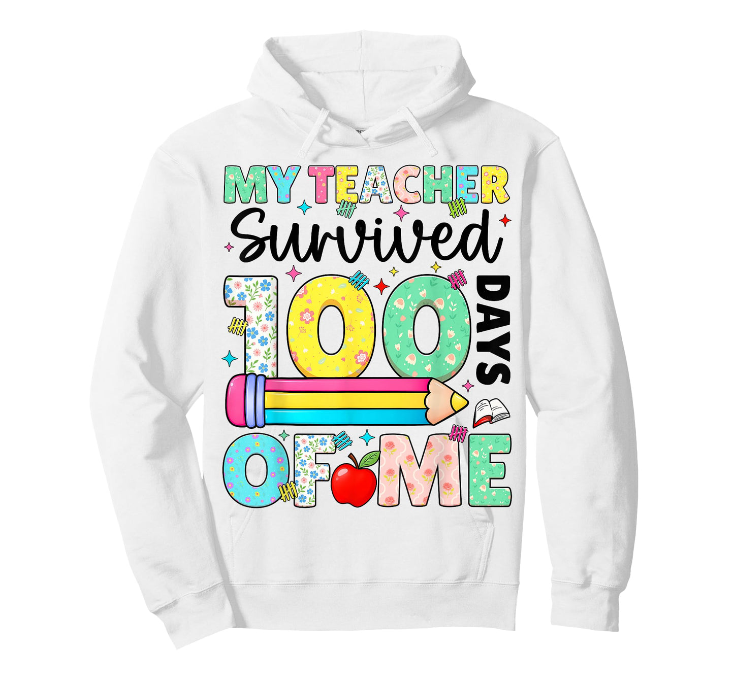 My Teacher Survived 100 Day of Me 100th Day Boy Girl T-Shirt