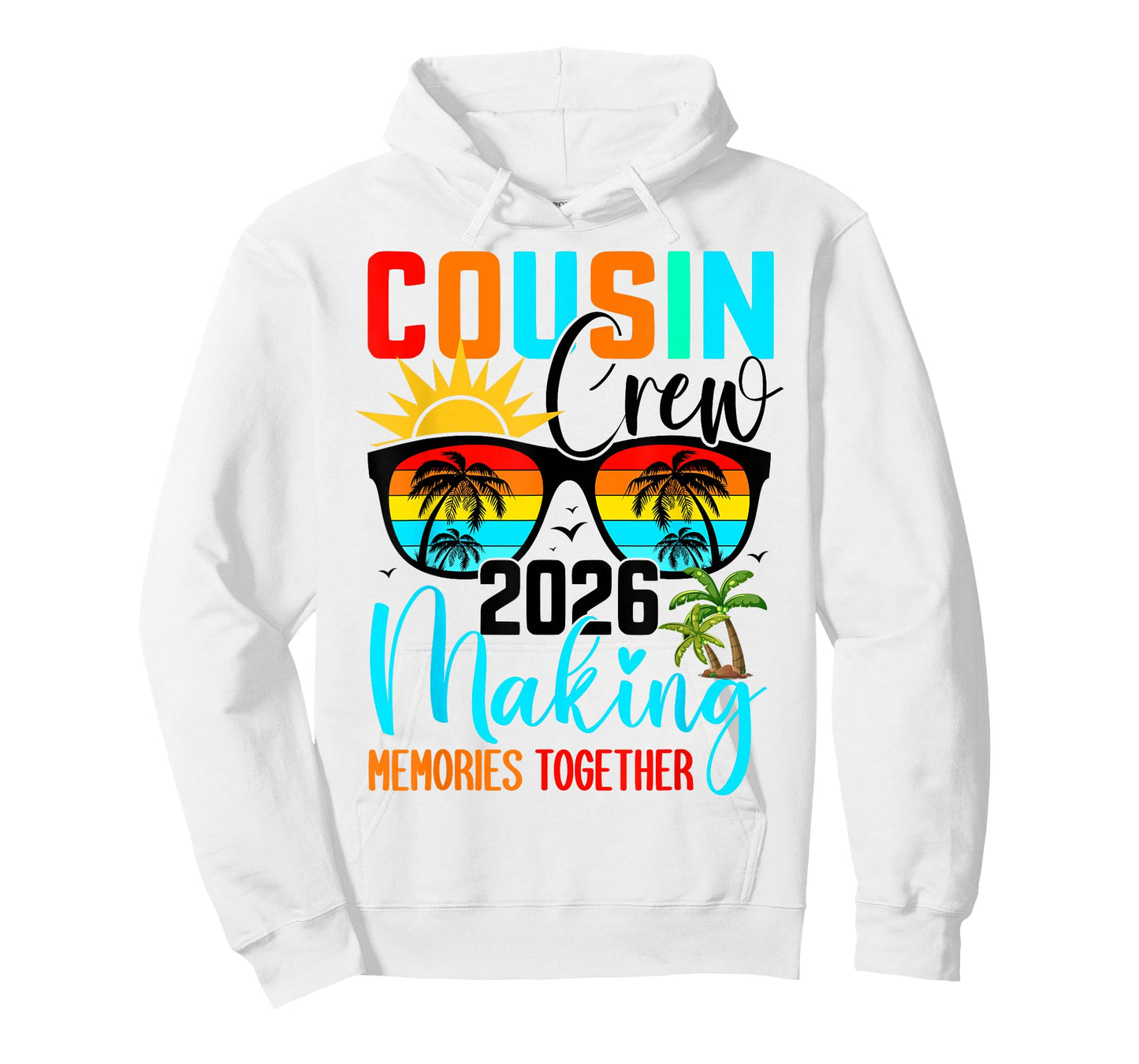 Cousin Crew 2026 Summer Vacation Beach Family Trip Matching T-Shirt