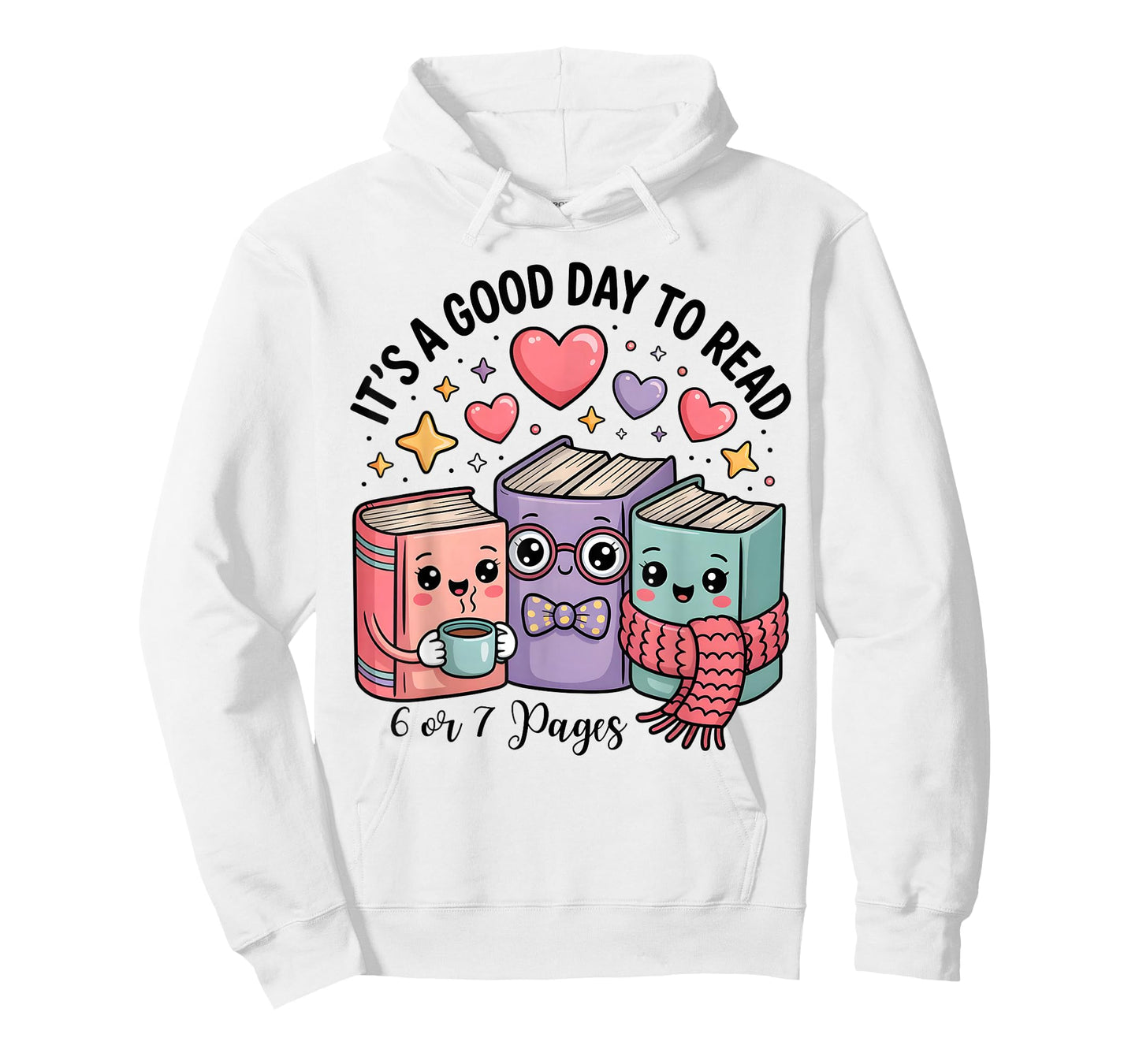 Funny It's a Good Day to Read 6 or 7 Pages Book Lover 6-7 T-Shirt