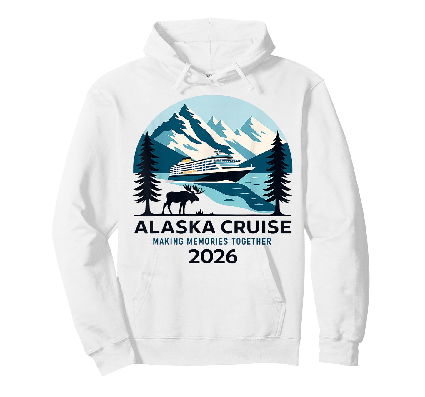 Matching Family Friends and Group Alaska Cruise 2026 T-Shirt