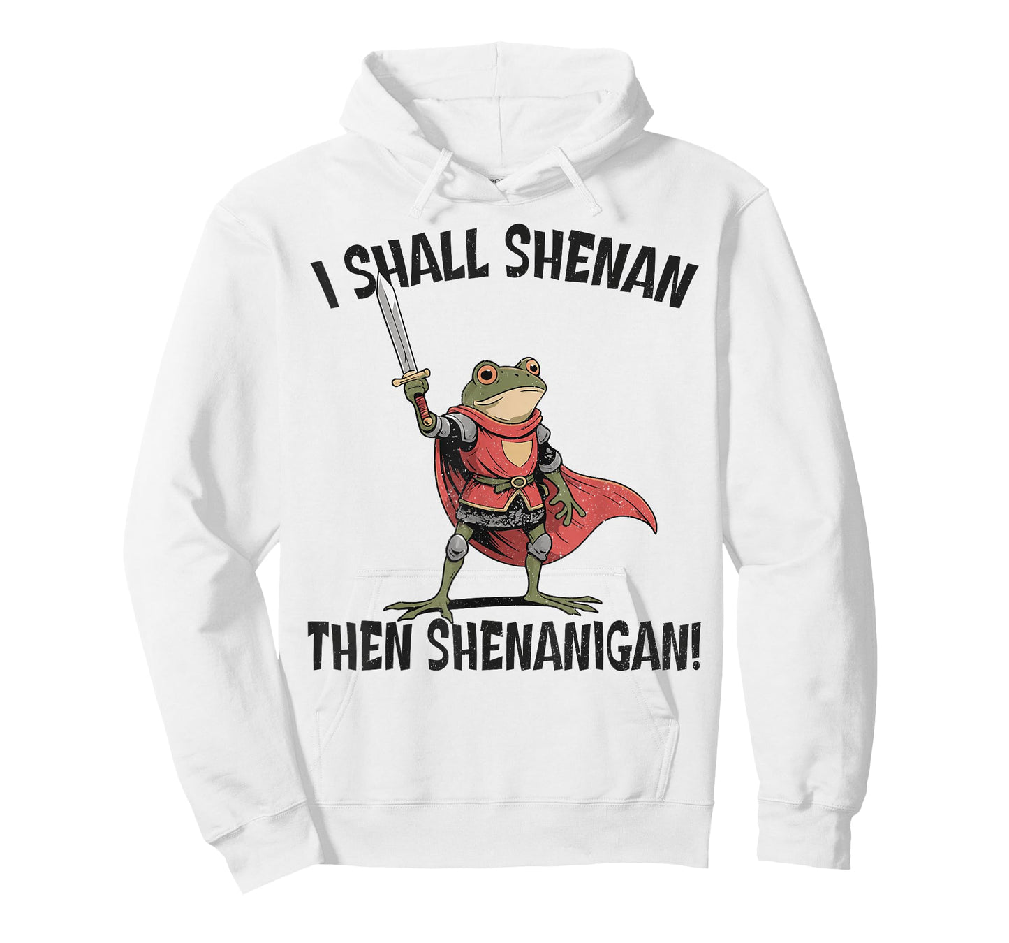 I Shall Shenan Then Shenanigan Cute Quest Frog T-Shirt