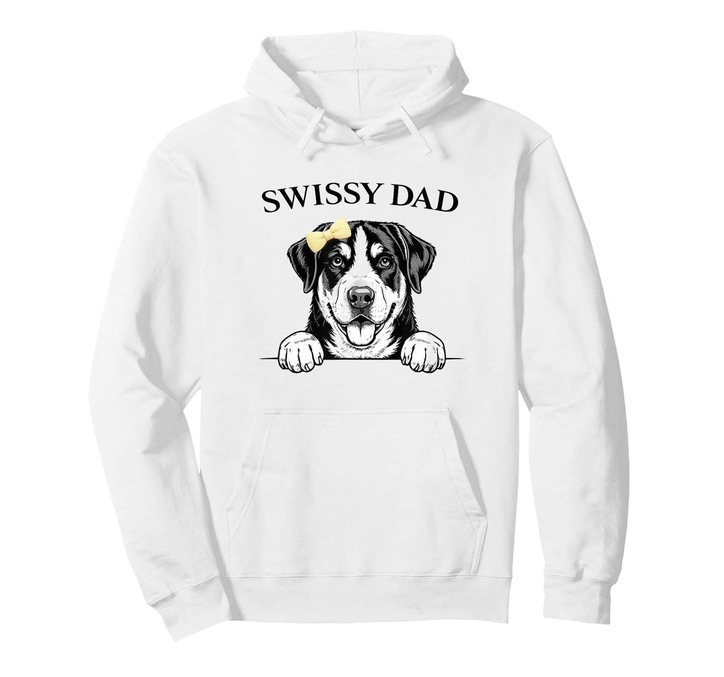 Greater Swiss Mountain Dog Swissy Dad Tee T-Shirt