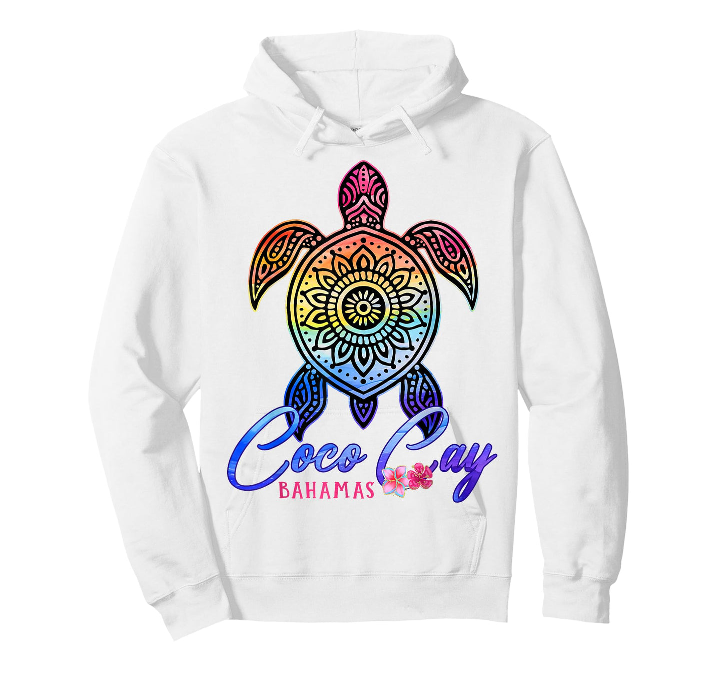 Coco Cay Tie Dye Sea Turtle T-Shirt Bahamas Beach Vacation T-Shirt