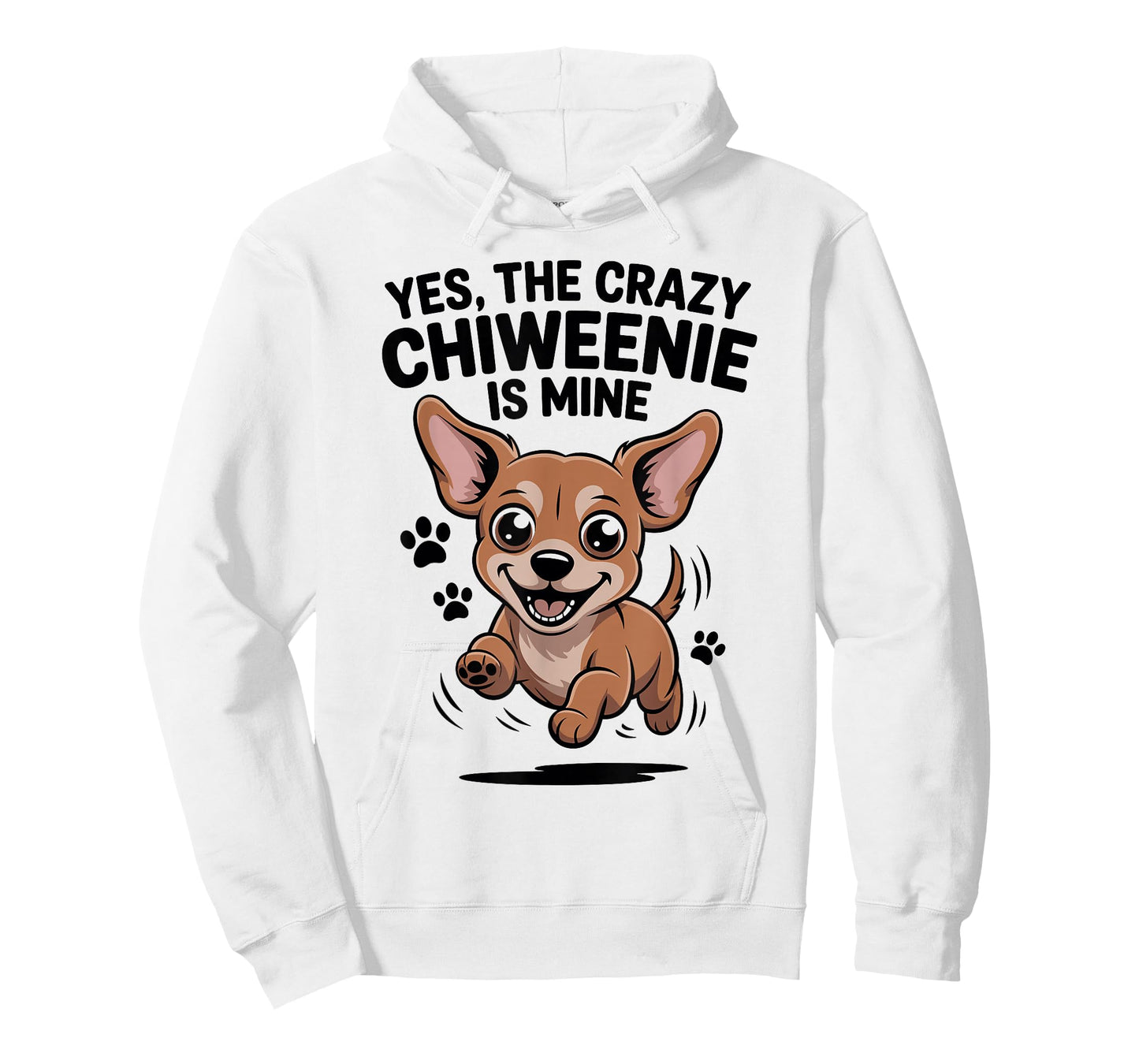 Cute Pet Small Dog Breed Lover Cartoon Style Funny Chiweenie T-Shirt