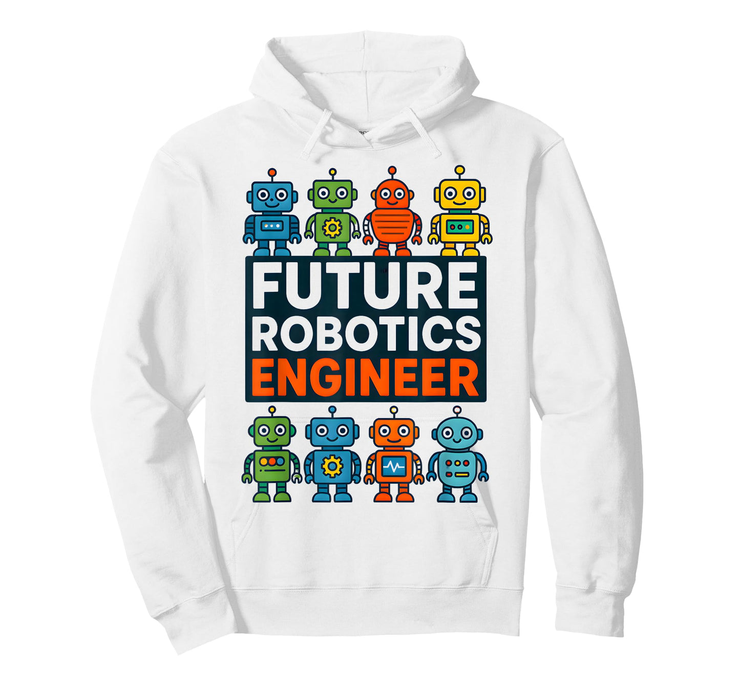 Future Robotics Engineer Funny Robot Engineering Kids T-Shirt