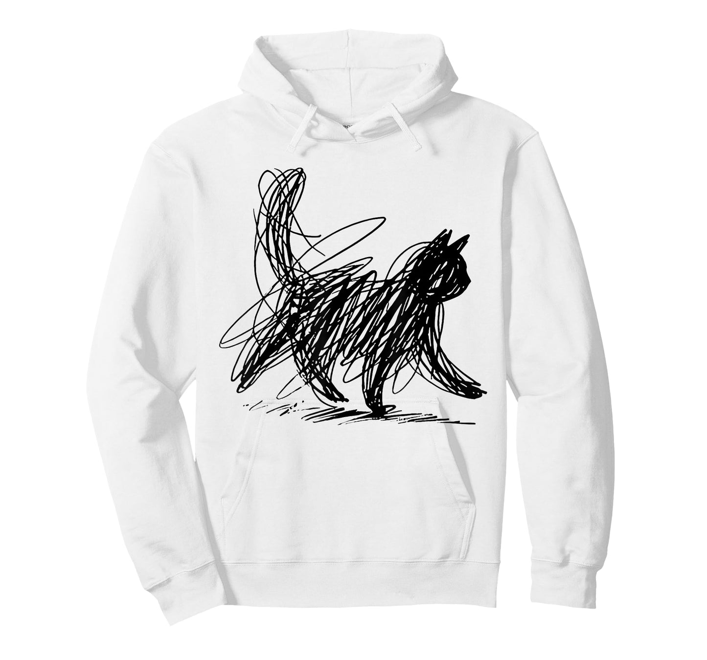 Minimalist cat Art T-Shirt