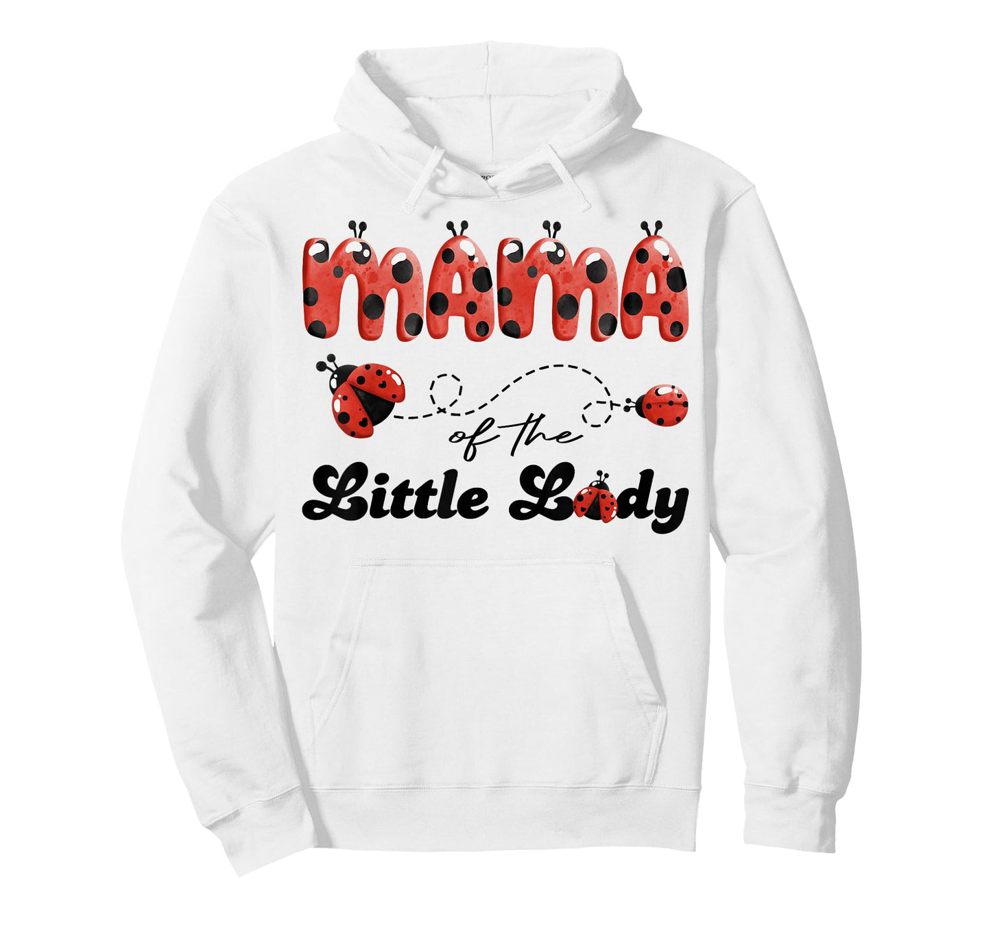 Mama of The Little Lady Birthday Girl Ladybug Lover T-Shirt