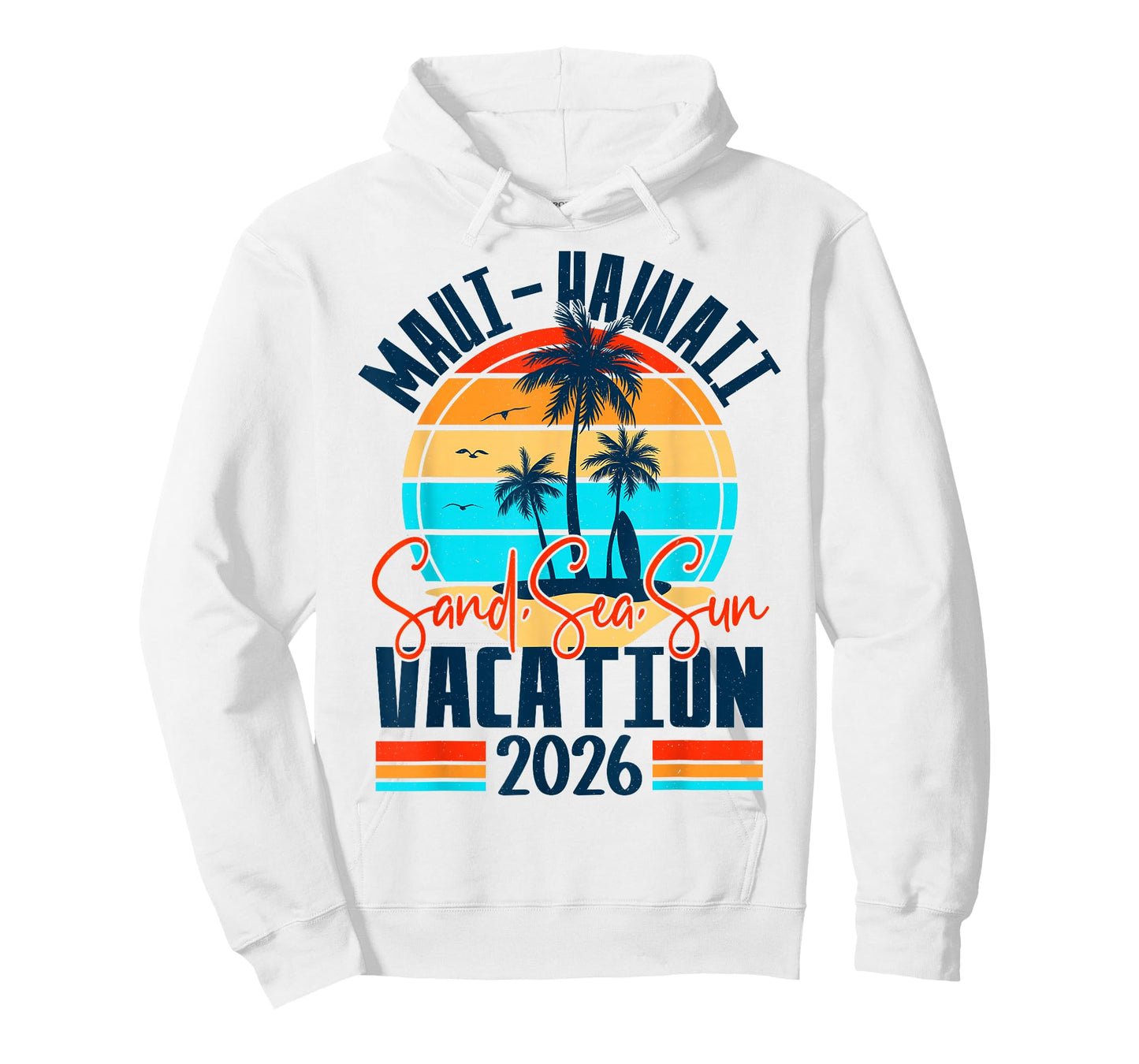 Maui Hawaii 2026 Vacation Souvenir Matching Family Group T-Shirt