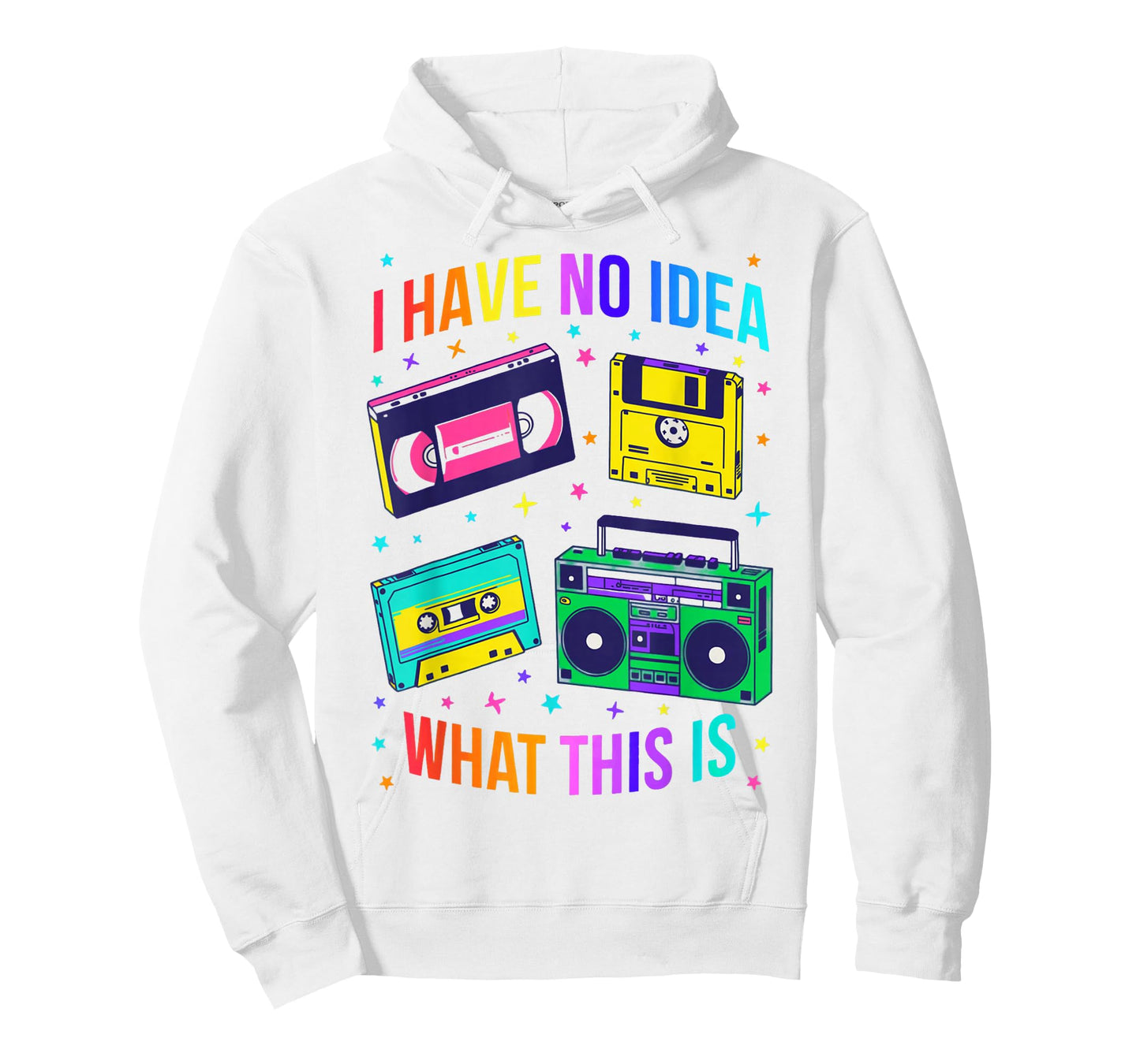 I Have No Idea What is This Men Women Kid of 70s 80s 90s T-Shirt
