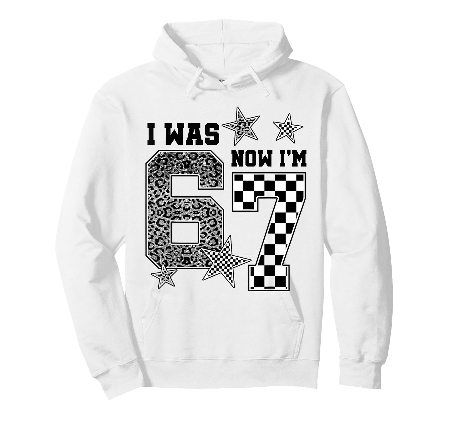 7 Year Old Birthday Shirt was 6 Now I'm 7 67 Funny for Kids T-Shirt