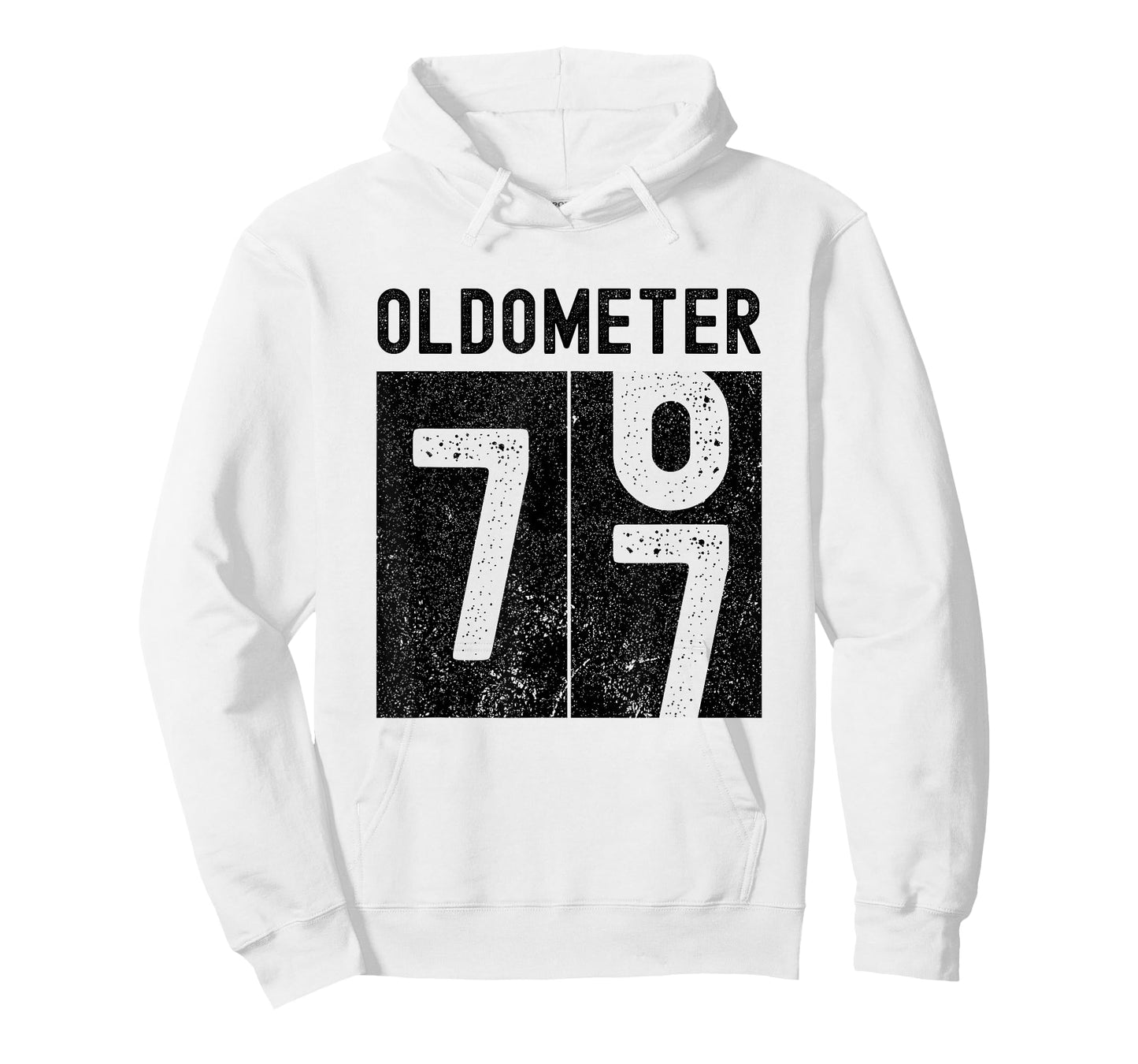 Oldometer 77th Birthday Funny Retro Turning 77 Years Old Men T-Shirt