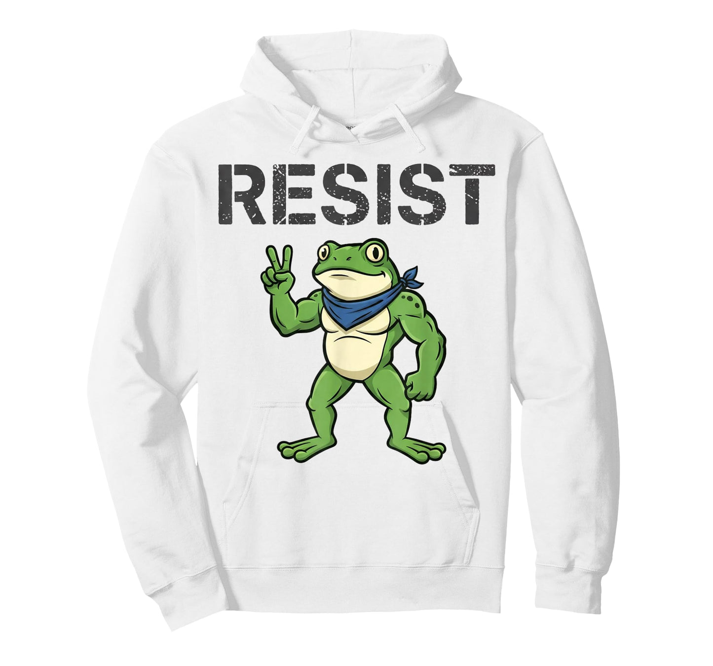 Frogs Resist Cartoon Frog Protest Art Funny Portland T-Shirt