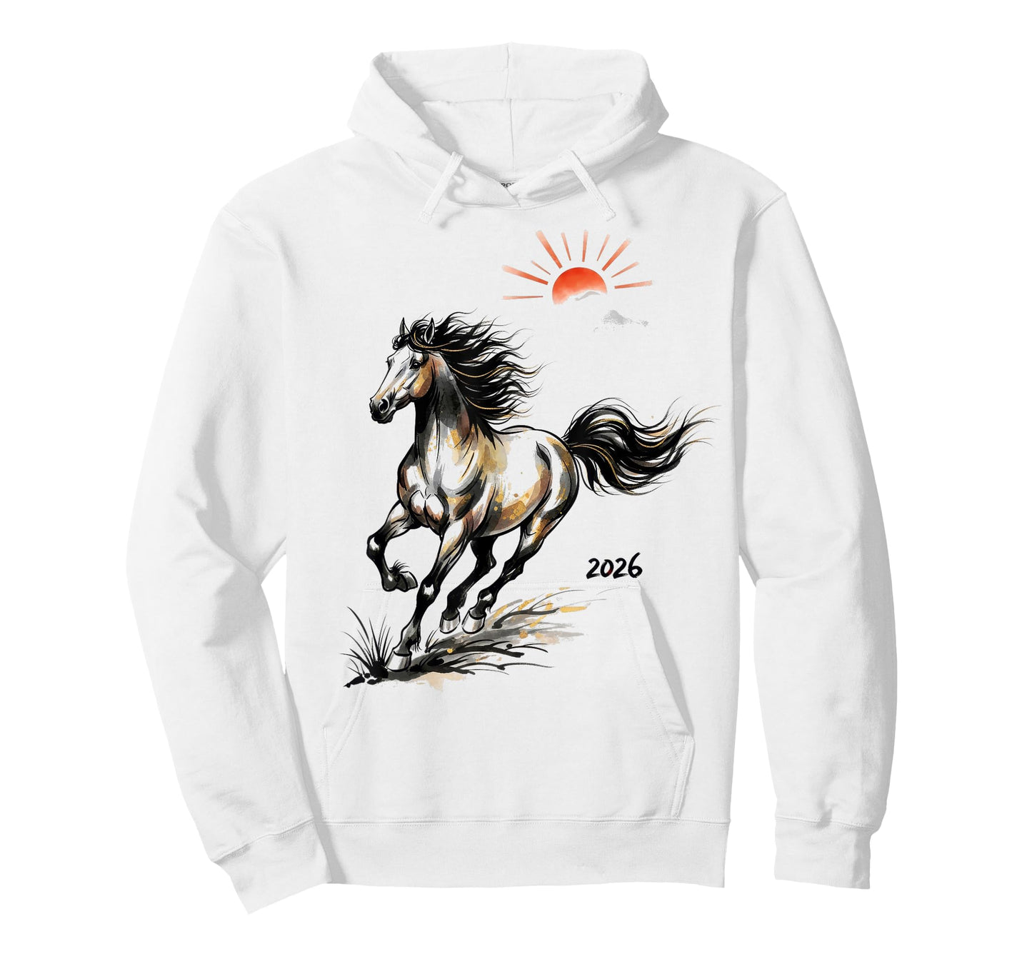 2026 Year of The Horse Chinese Lunar Zodiac Shirt T-Shirt
