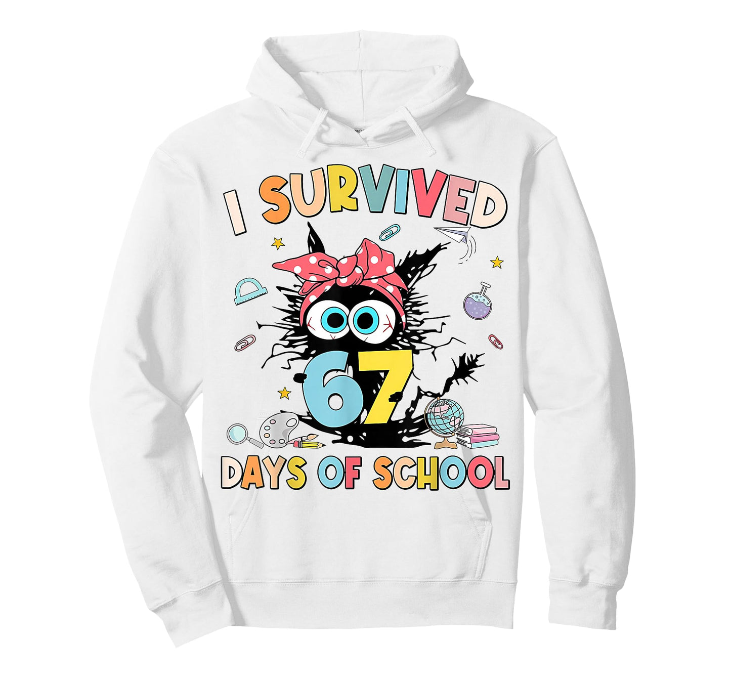 I Survived 67 Days of School Funny 67 Meme Teacher Student T-Shirt