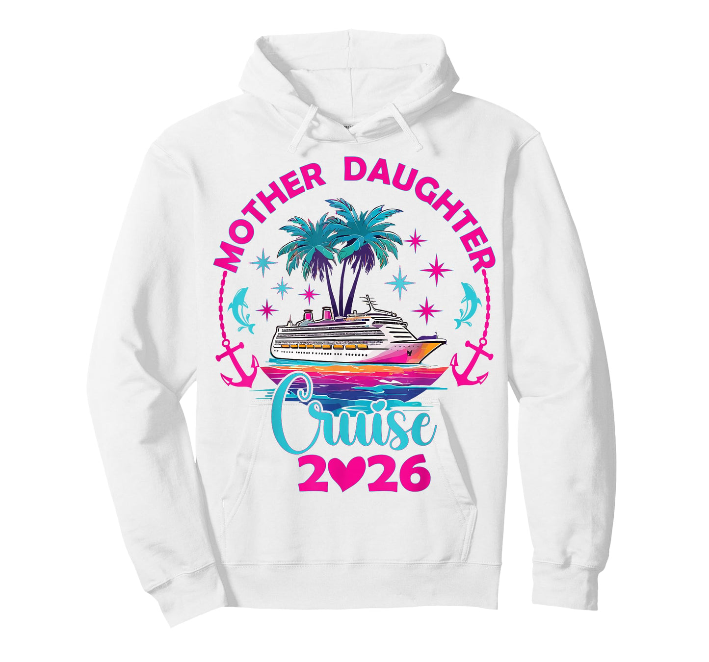 Mother Daughter Cruise 2026 Family Mom Daughter Matching T-Shirt