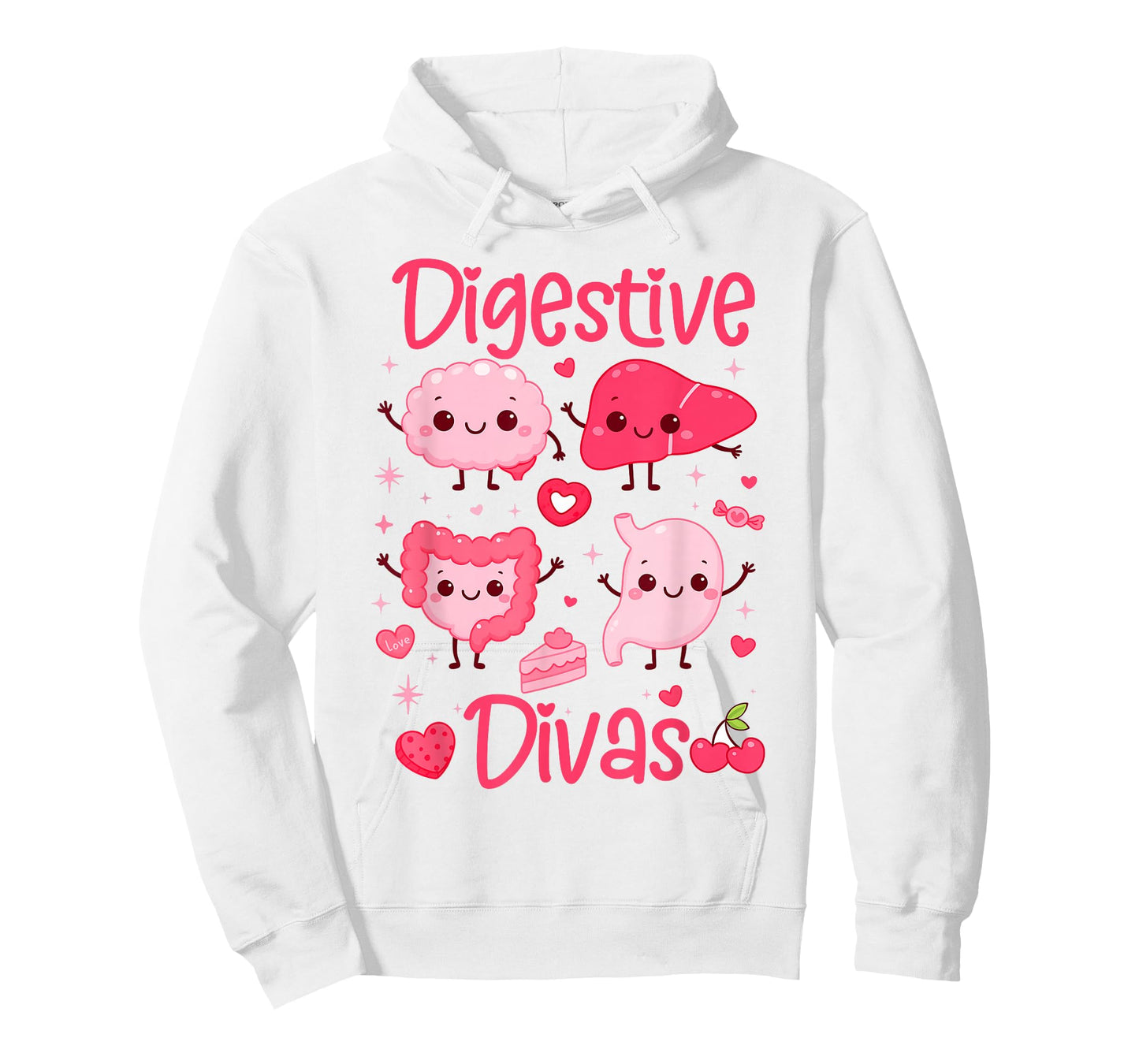 Valentines Gastroenterology GI Nurse Gastro Digestive Divas T-Shirt