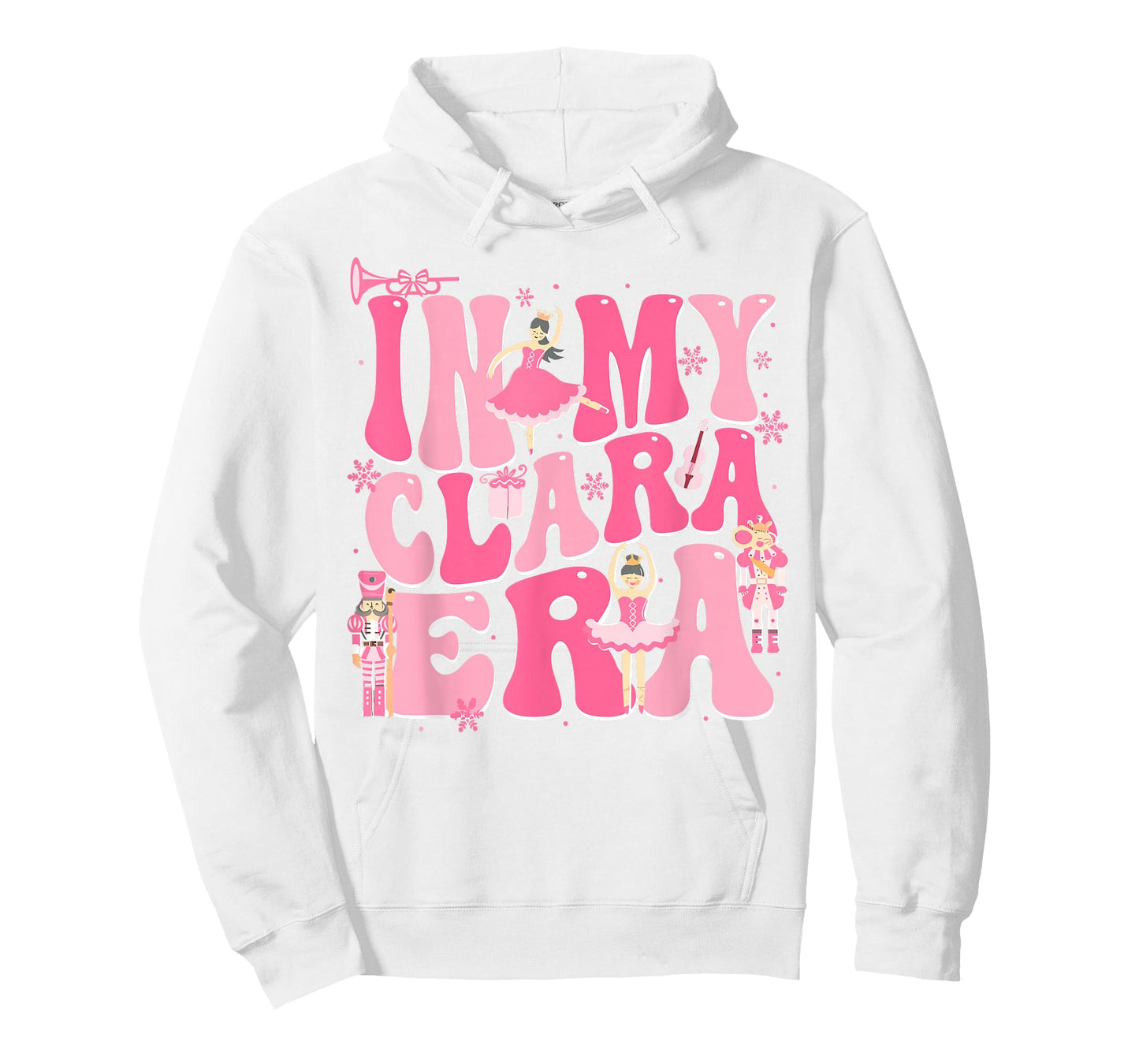 Coquette in My Clara Era Christmas Nutcracker Merry Xmas Kid T-Shirt