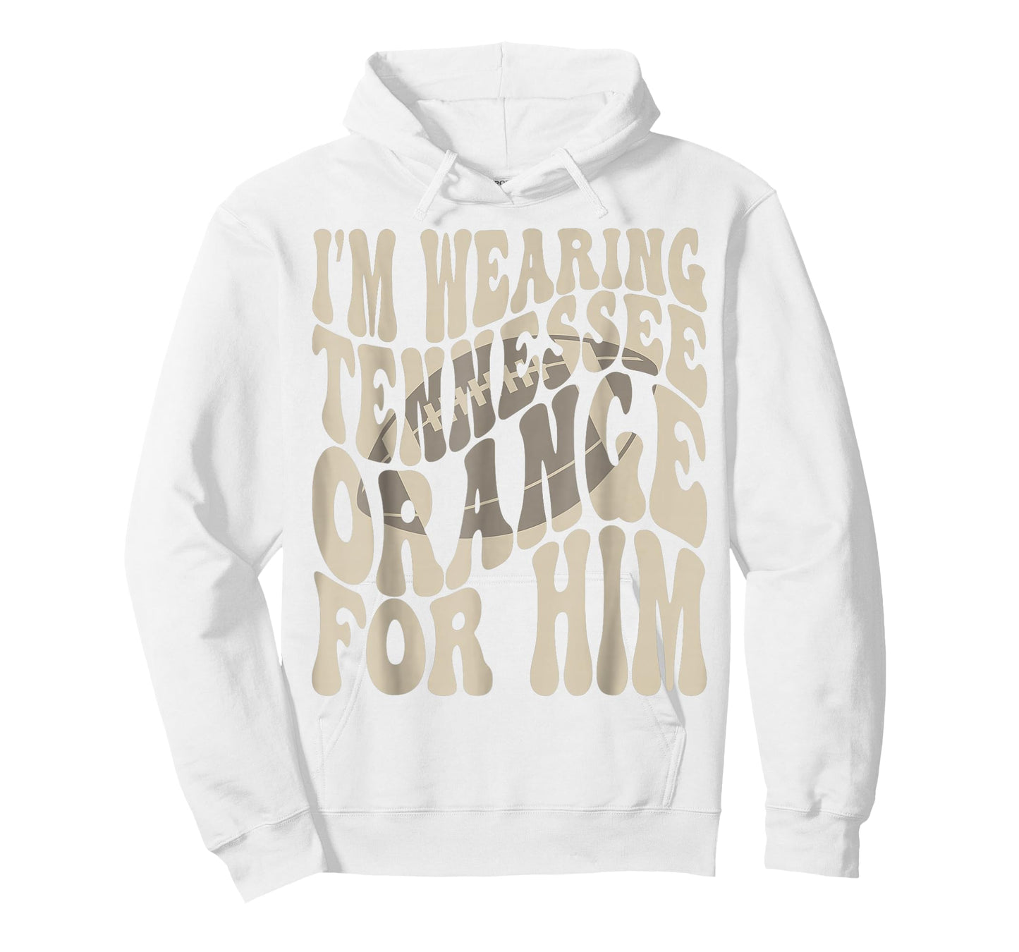 I'm Wearing Tennessee Orange for Him Tennessee Football T-Shirt