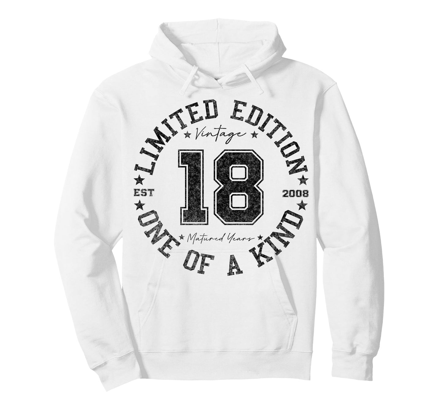 18 Year Old Gifts Vintage 2008 Limited Edition 18th Birthday T-Shirt