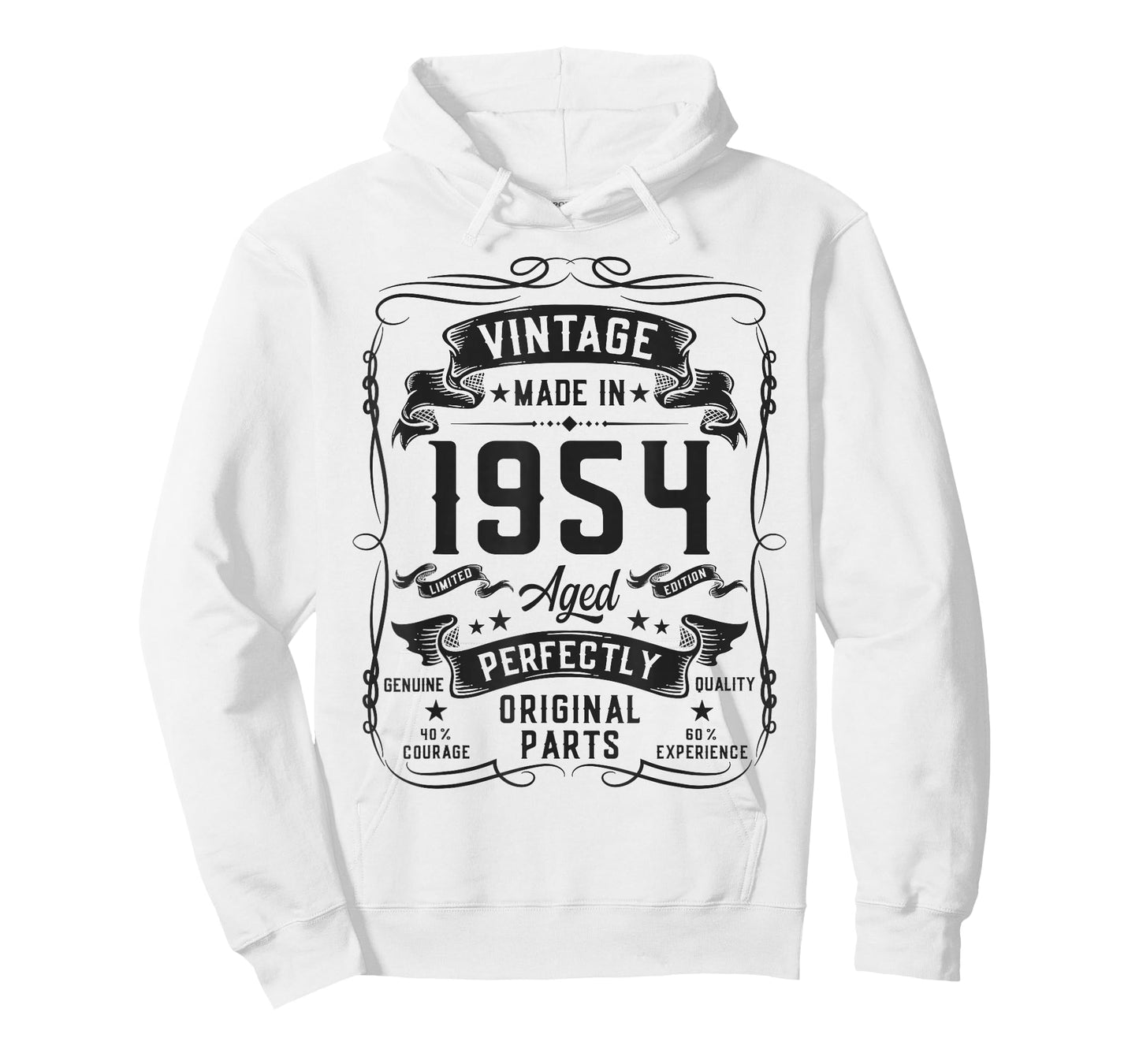 Vintage 1954 72yr 72nd Birthday Gifts for Men 72 Years Old T-Shirt