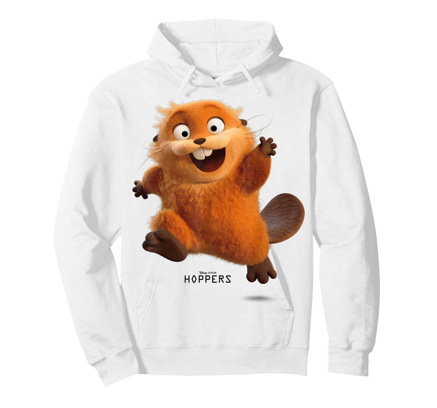 Disney Pixar Hoppers Beaver Mable Running Happy to Say Hello T-Shirt
