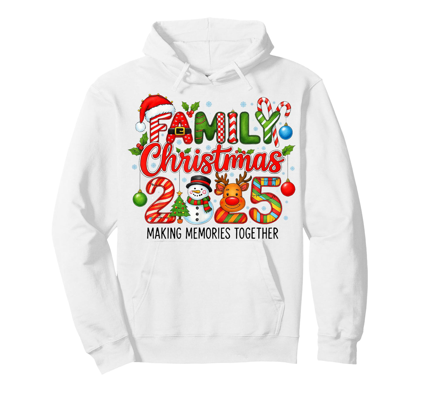 Family Christmas 2025 Matching Pajamas Santa Men Women Kids T-Shirt
