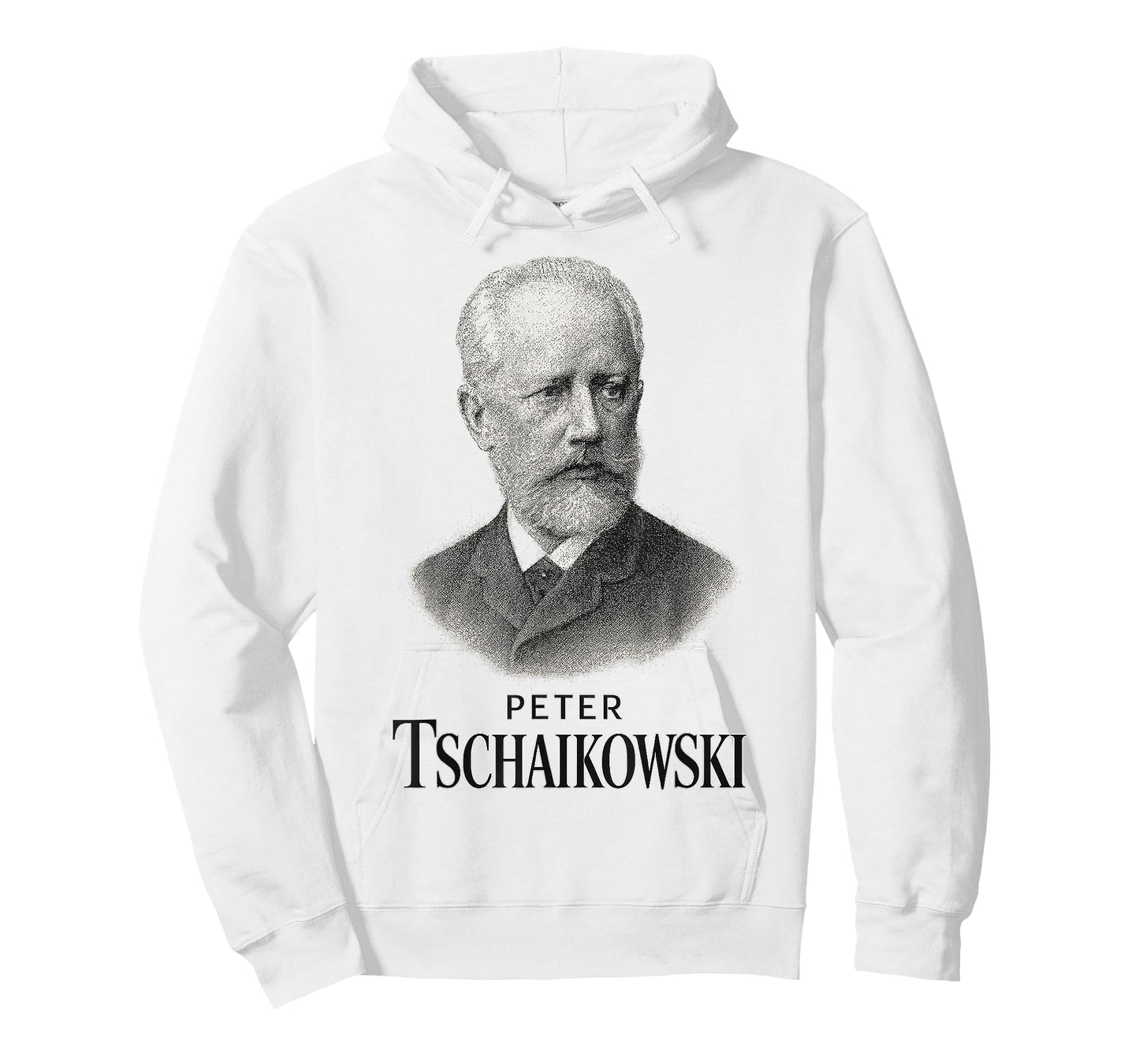 Peter Tchaikovsky Portrait Vintage Composer Classical Music T-Shirt