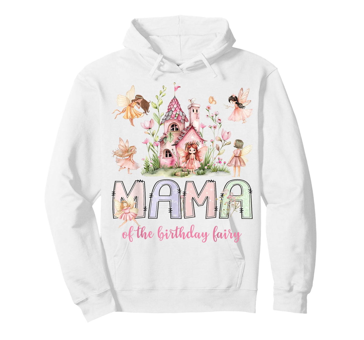 Mama of The Birthday Fairy Magical Girl Matching T-Shirt
