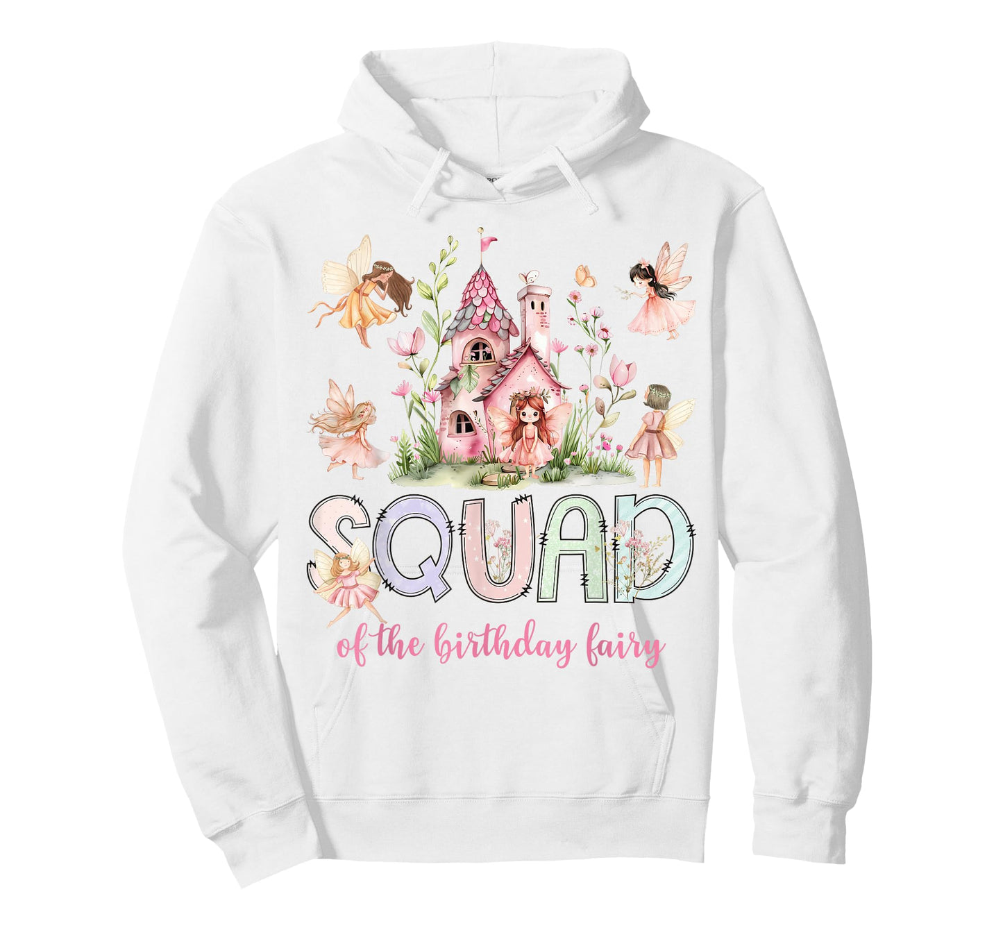 Squad of The Birthday Fairy Magical Girl Matching T-Shirt