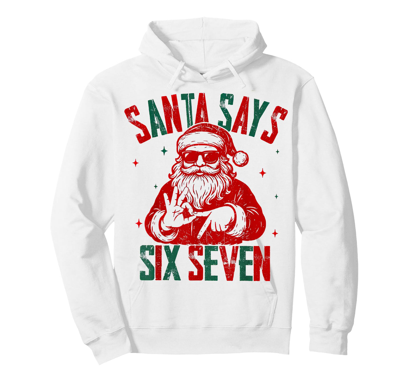 Santa Says Six Seven Viral Funny Santa Saying 6 7 T-Shirt